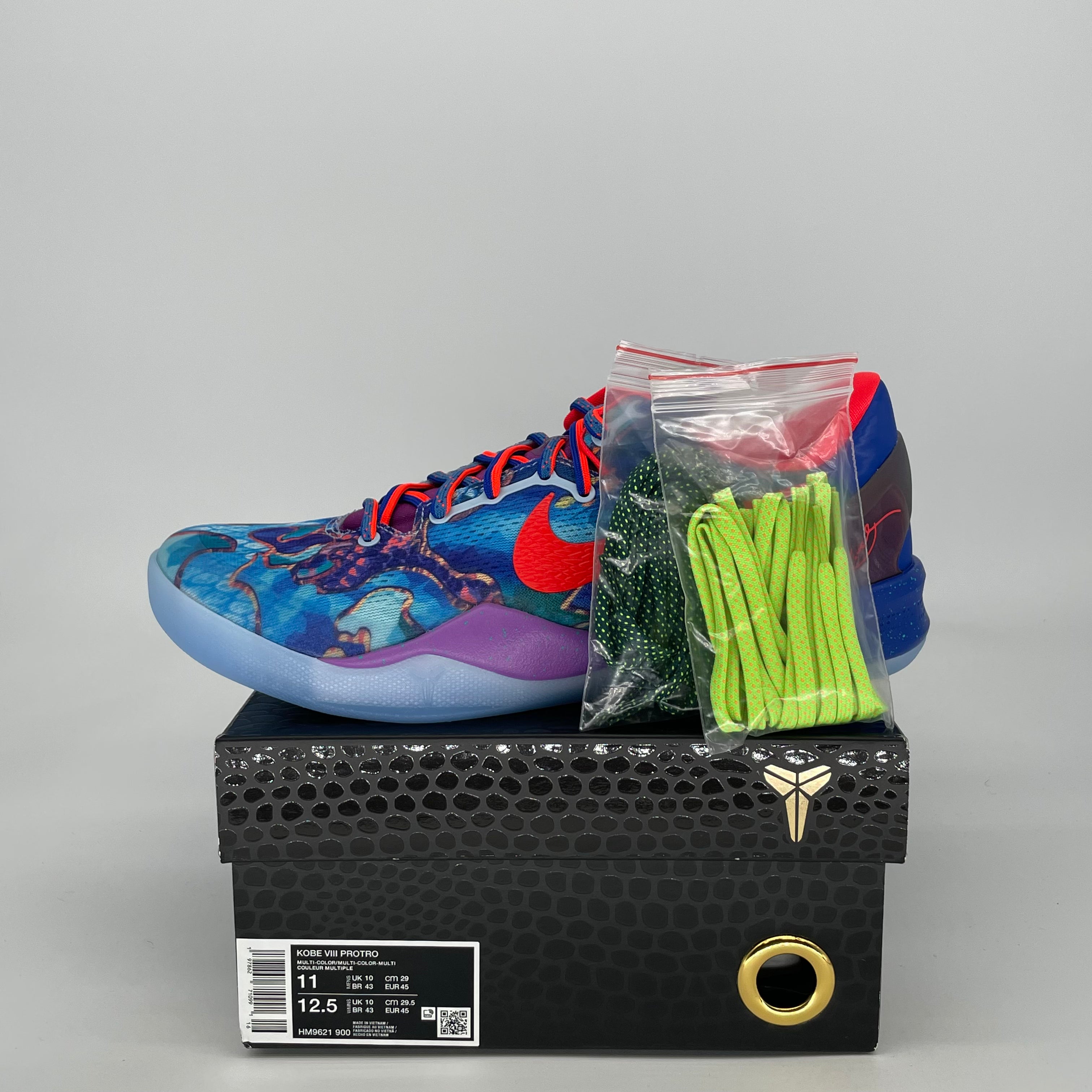 NIKE KOBE 8 PROTRO WHAT THE HM9621-900 SIZE 11/12.5W