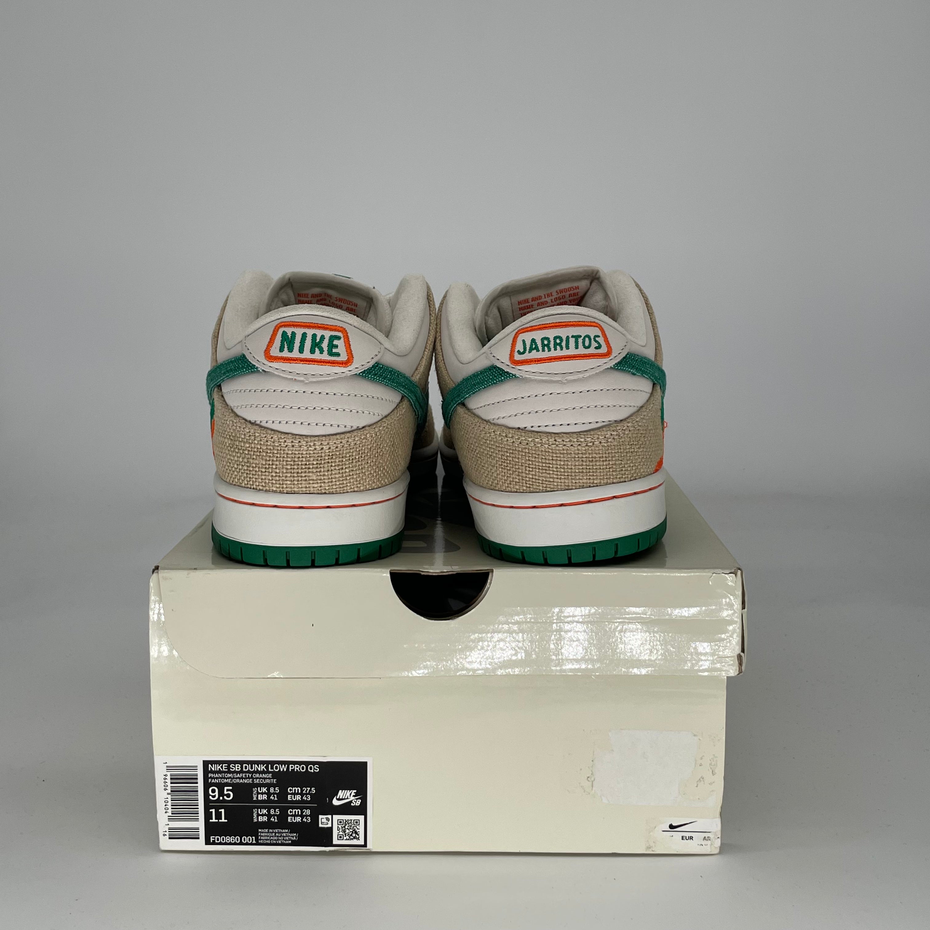 NIKE SB DUNK LOW JARRITOS FD0860-001 SIZE 9.5/11W