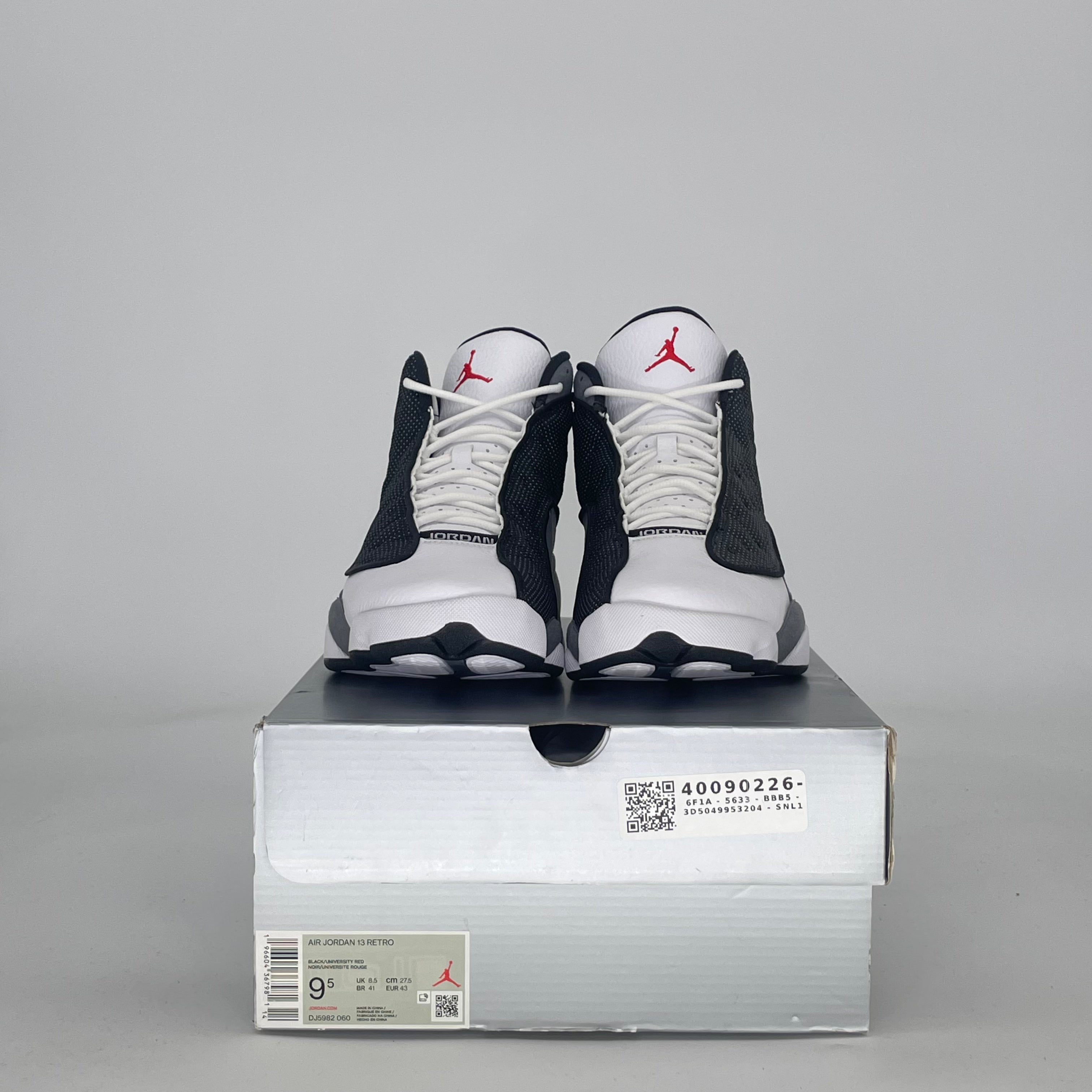 AIR JORDAN 13 BLACK FLINT DJ5982-060 SIZE 9.5/11W