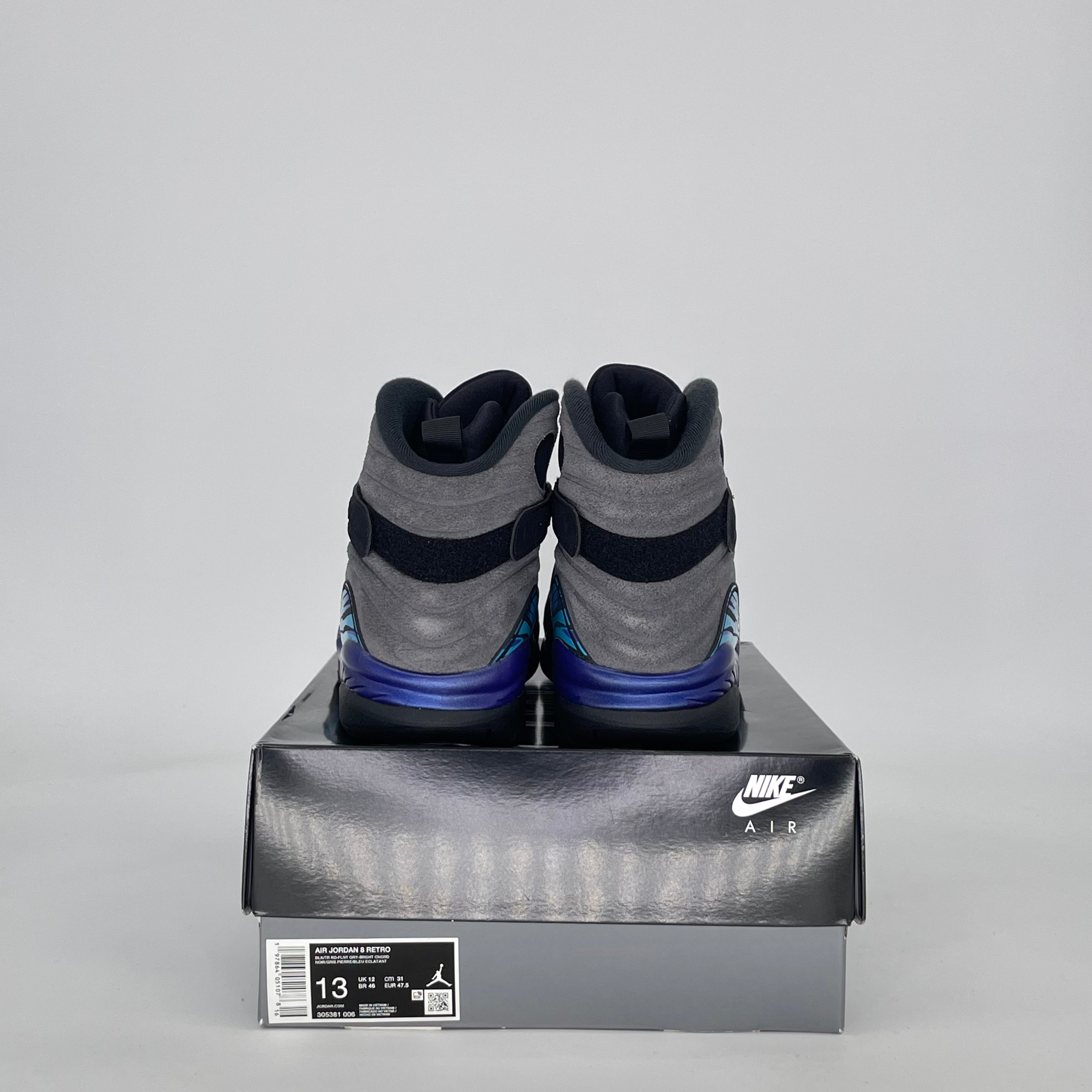 AIR JORDAN 8 AQUA 305381-006 SIZE 13/14.5W