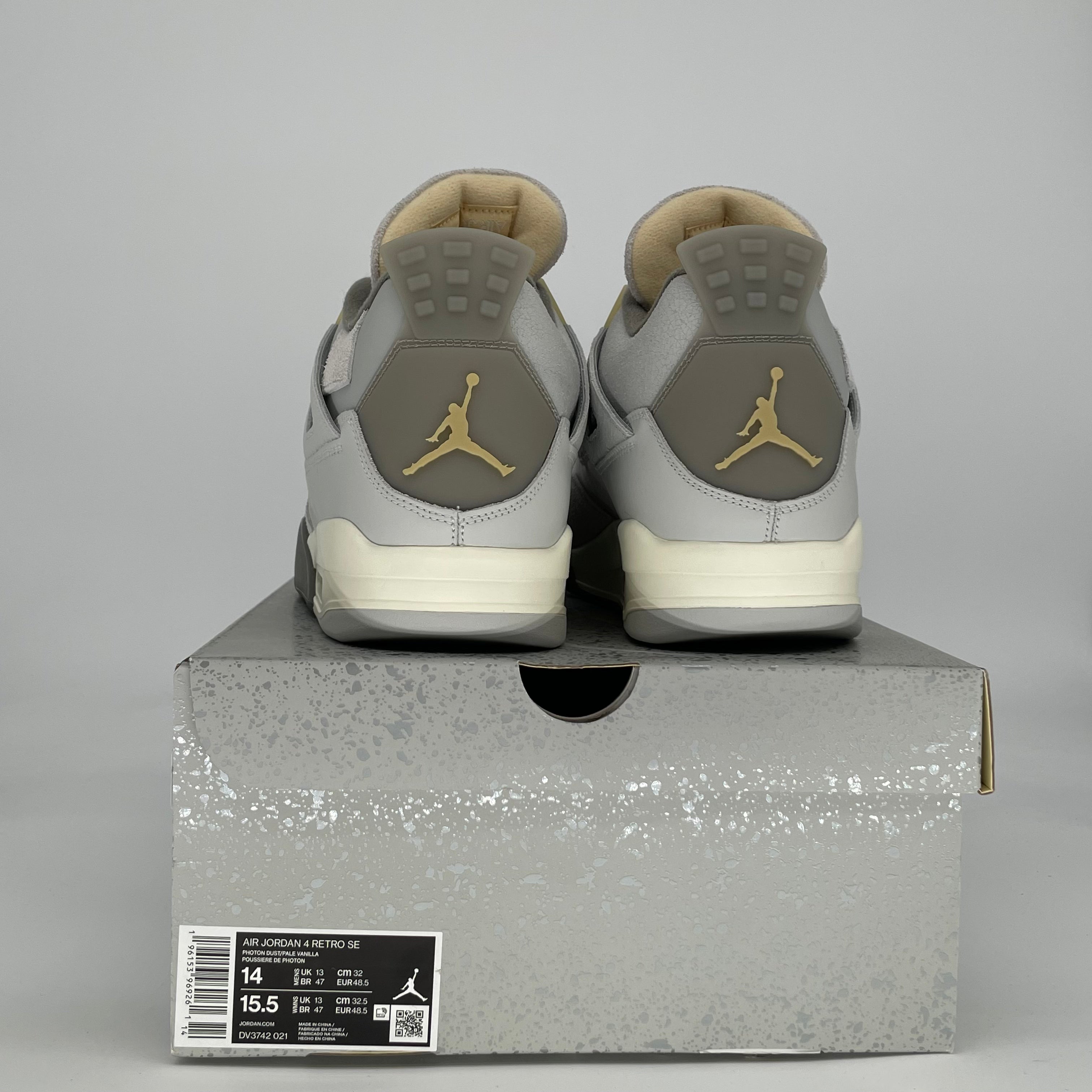 AIR JORDAN 4 CRAFT PHOTON DUST DV3742-021 SIZE 14/15.5W