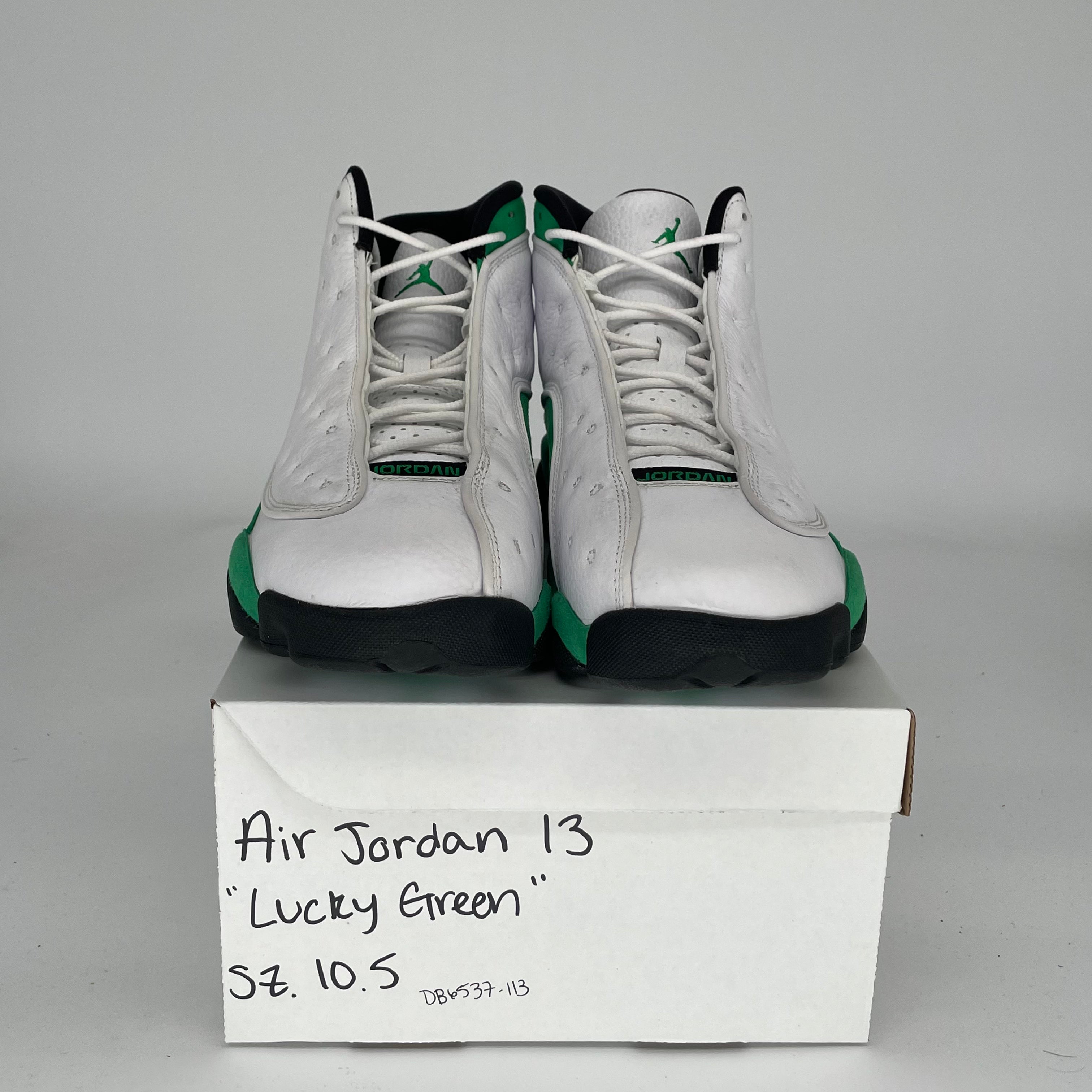 AIR JORDAN 13 LUCKY GREEN SIZE 10.5 DB6537-113
