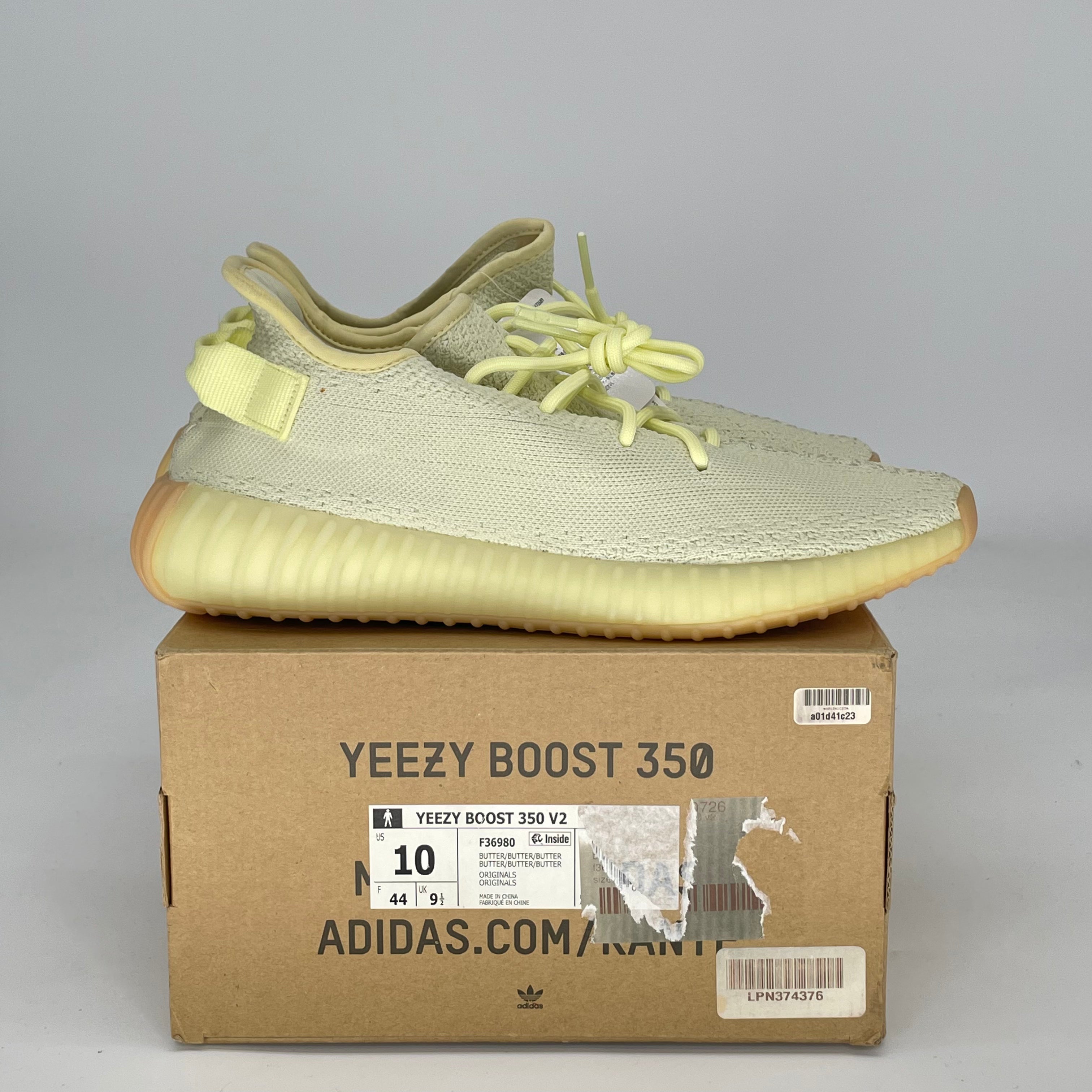 ADIDAS YEEZY 350 BUTTER F36980 SIZE 10/11.5W