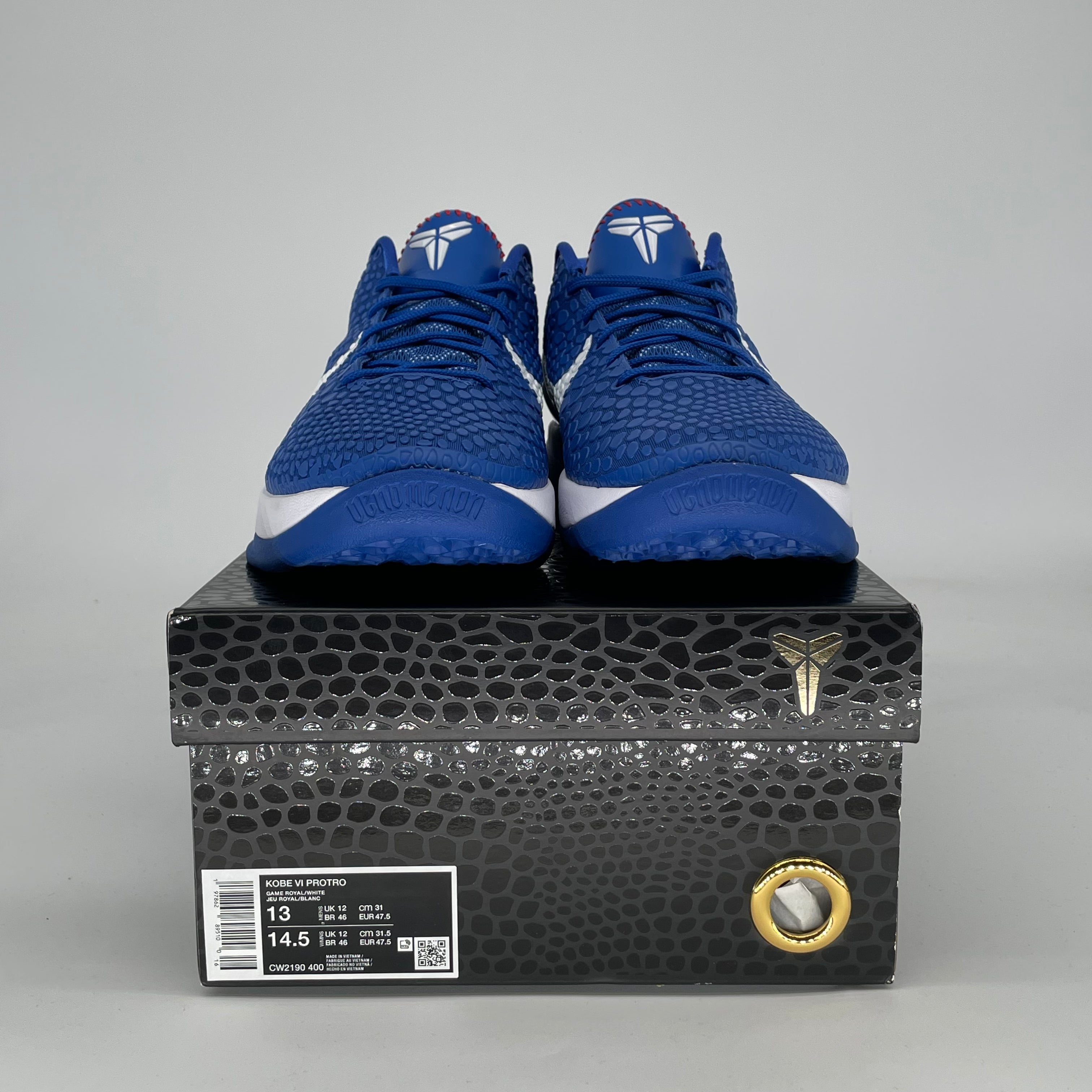 NIKE KOBE 6 PROTRO DODGERS CW2190-400 SIZE 13/14.5W