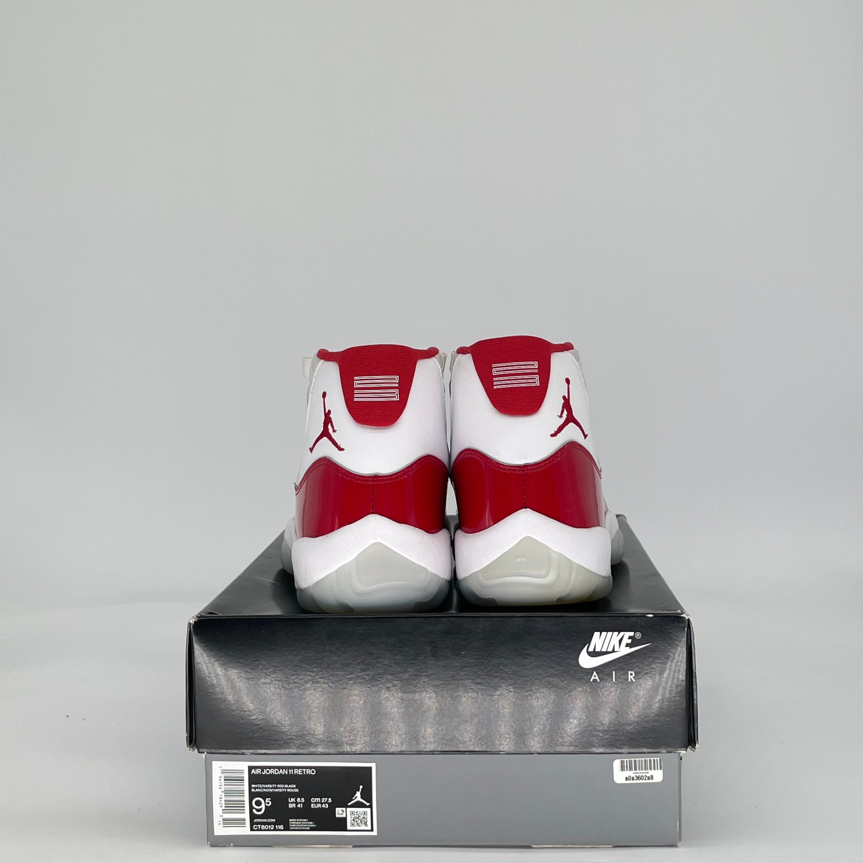 AIR JORDAN 11 CHERRY (2022) CT8012-116 SIZE 9.5/11W
