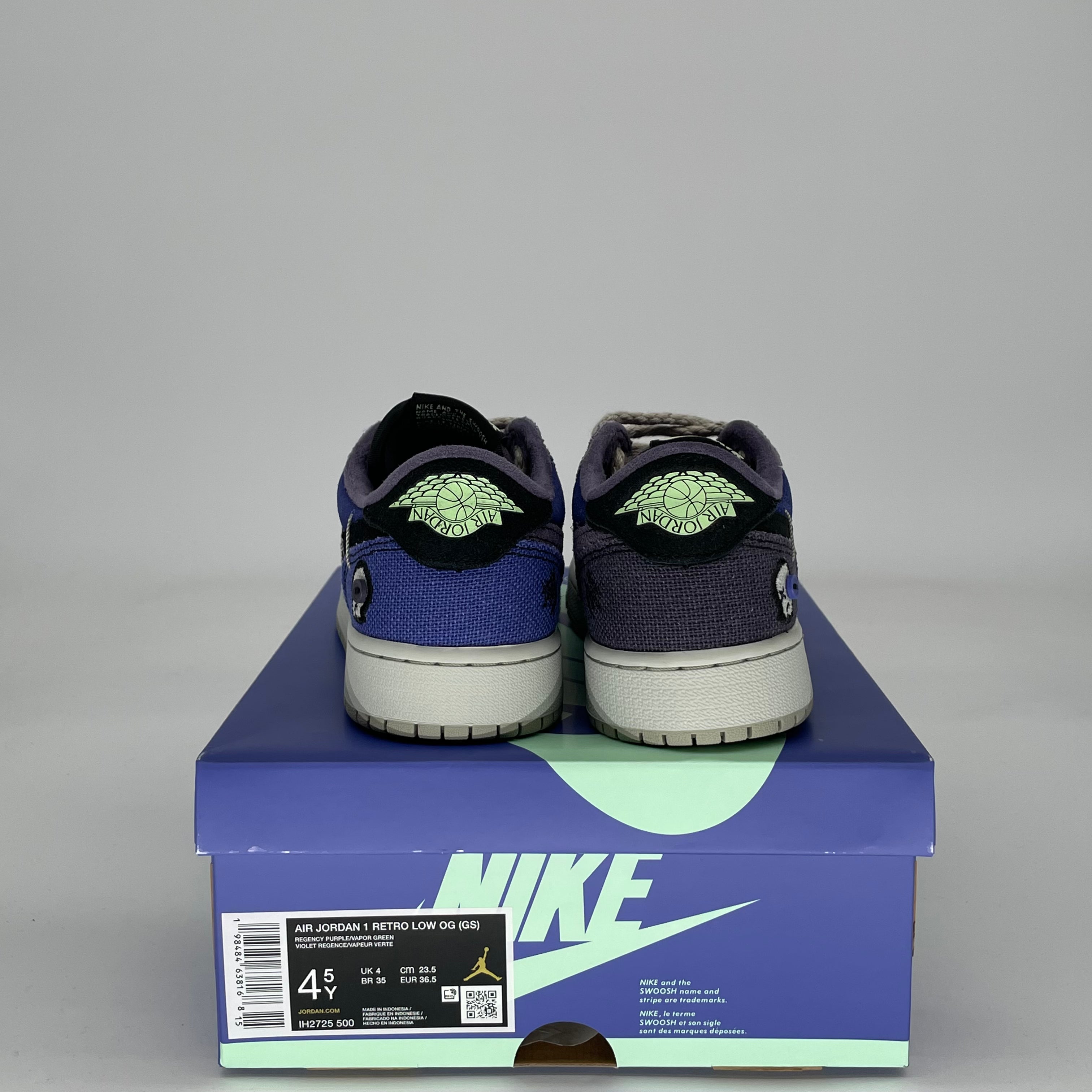 AIR JORDAN 1 LOW ZION WILLIAMSON VOODOO ALTERNATE IH2725-500 SIZE 4.5/6W