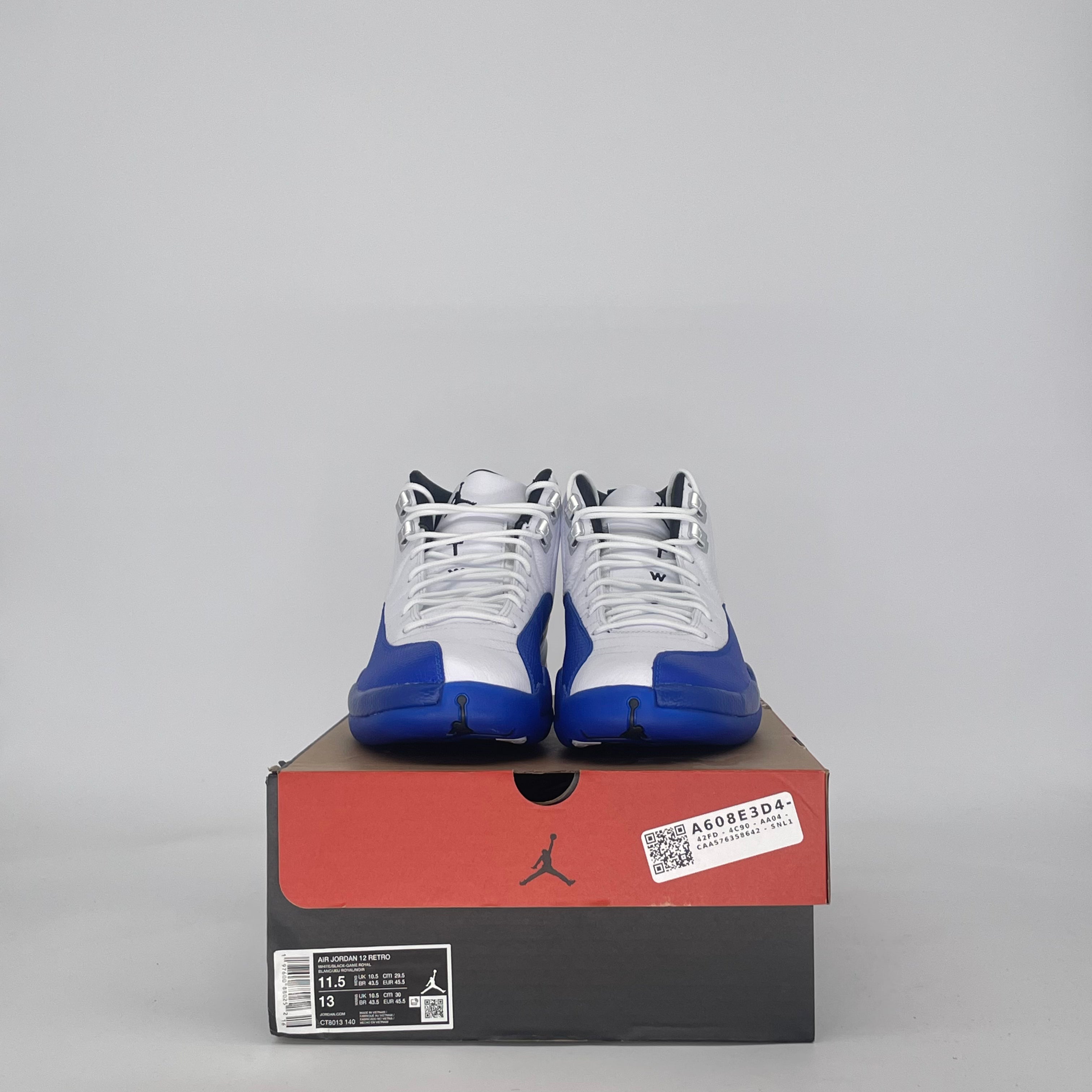 AIR JORDAN 12 BLUEBERRY CT8013-140 SIZE 11.5/13W