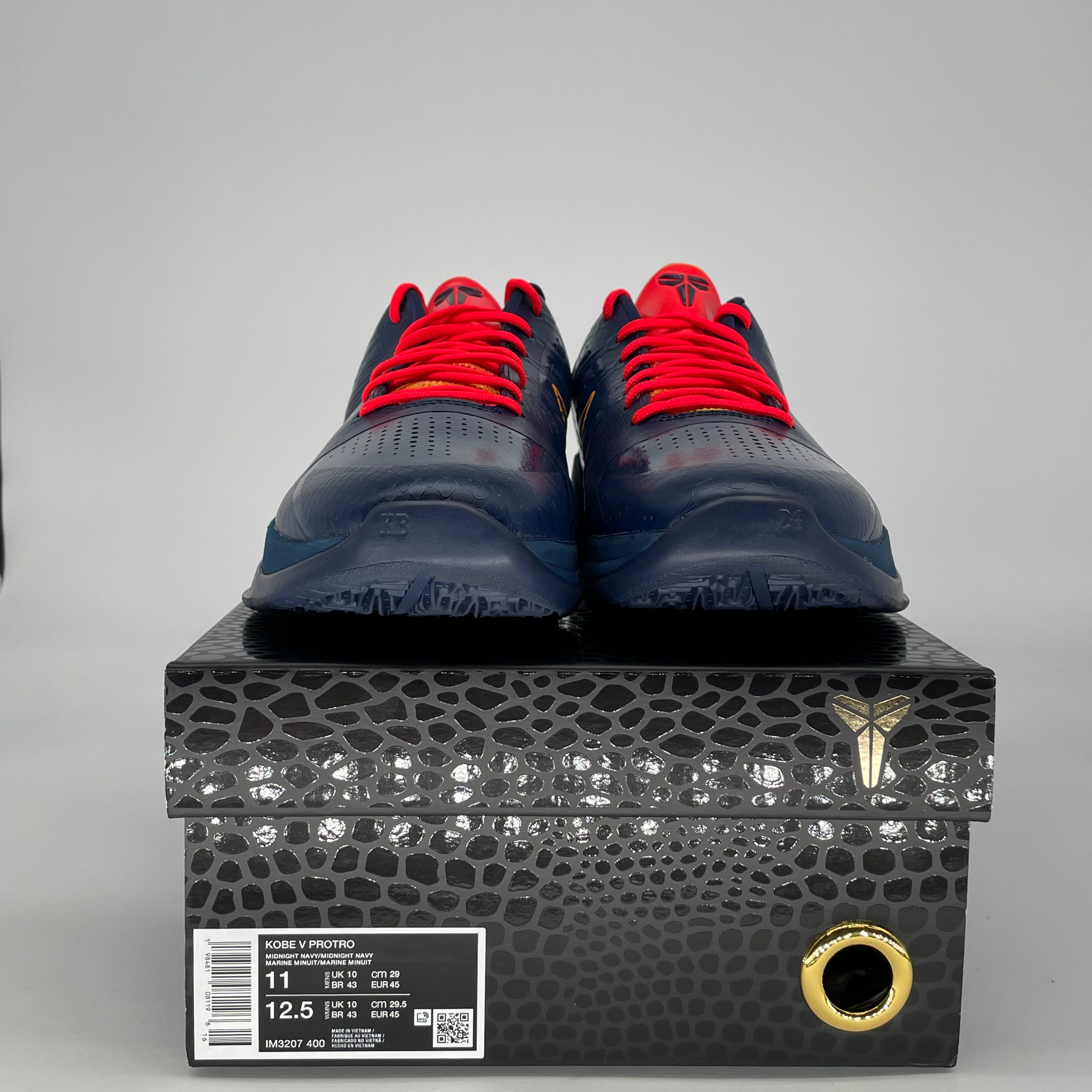 NIKE KOBE 5 PROTRO CAITLIN CLARK INDIANA FEVER IM3207-400 SIZE 11/12.5W