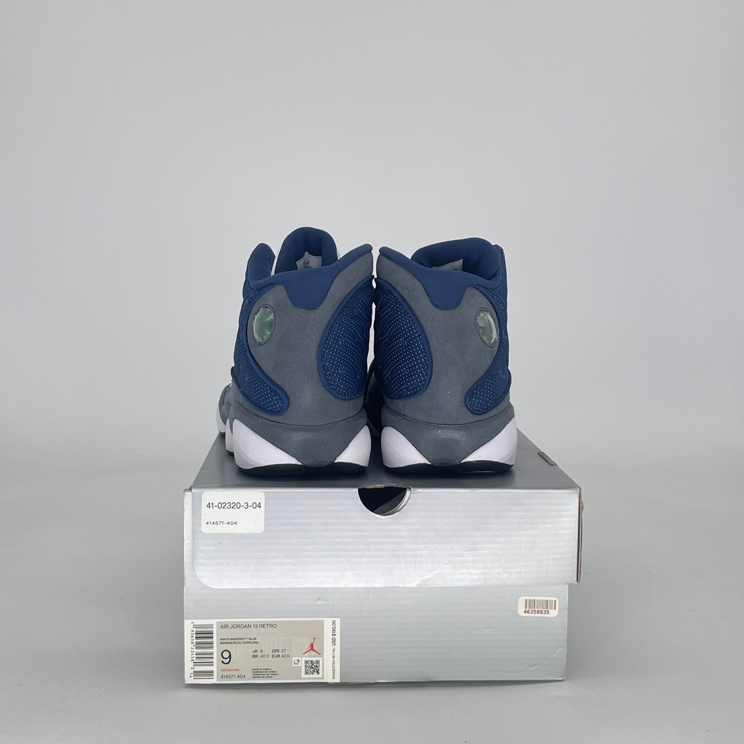 AIR JORDAN 13 FLINT 414571-404 SIZE 9/10.5W