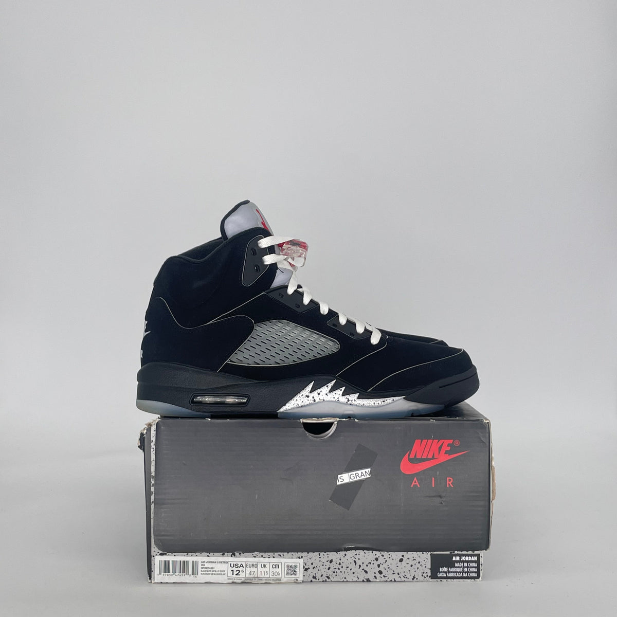 Jordan 5 Retro OG Black Metallic Reimagined