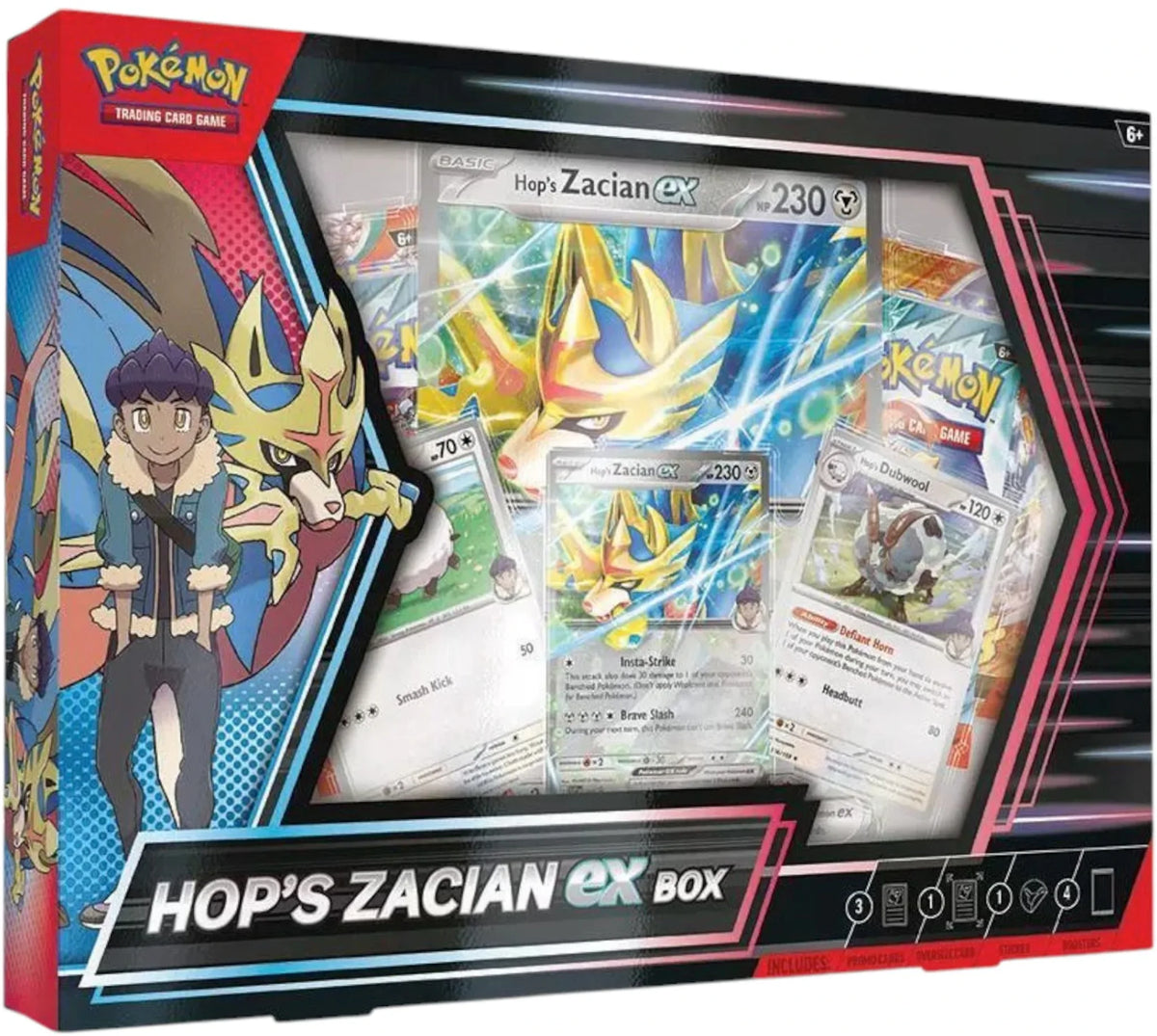 Pokémon Hop's Zacian EX Box