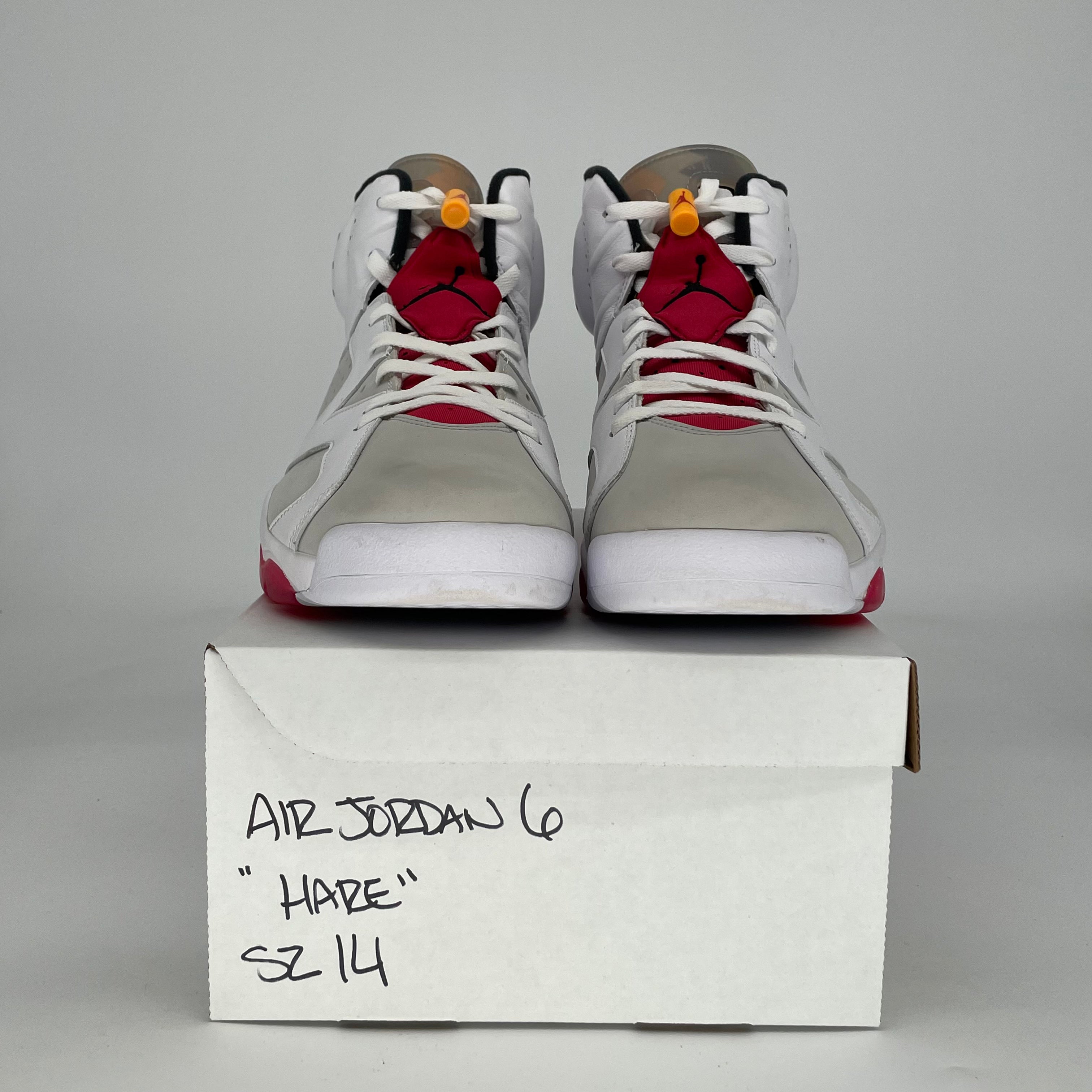 AIR JORDAN 6 HARE CT8529-062 SIZE 14/15.5W