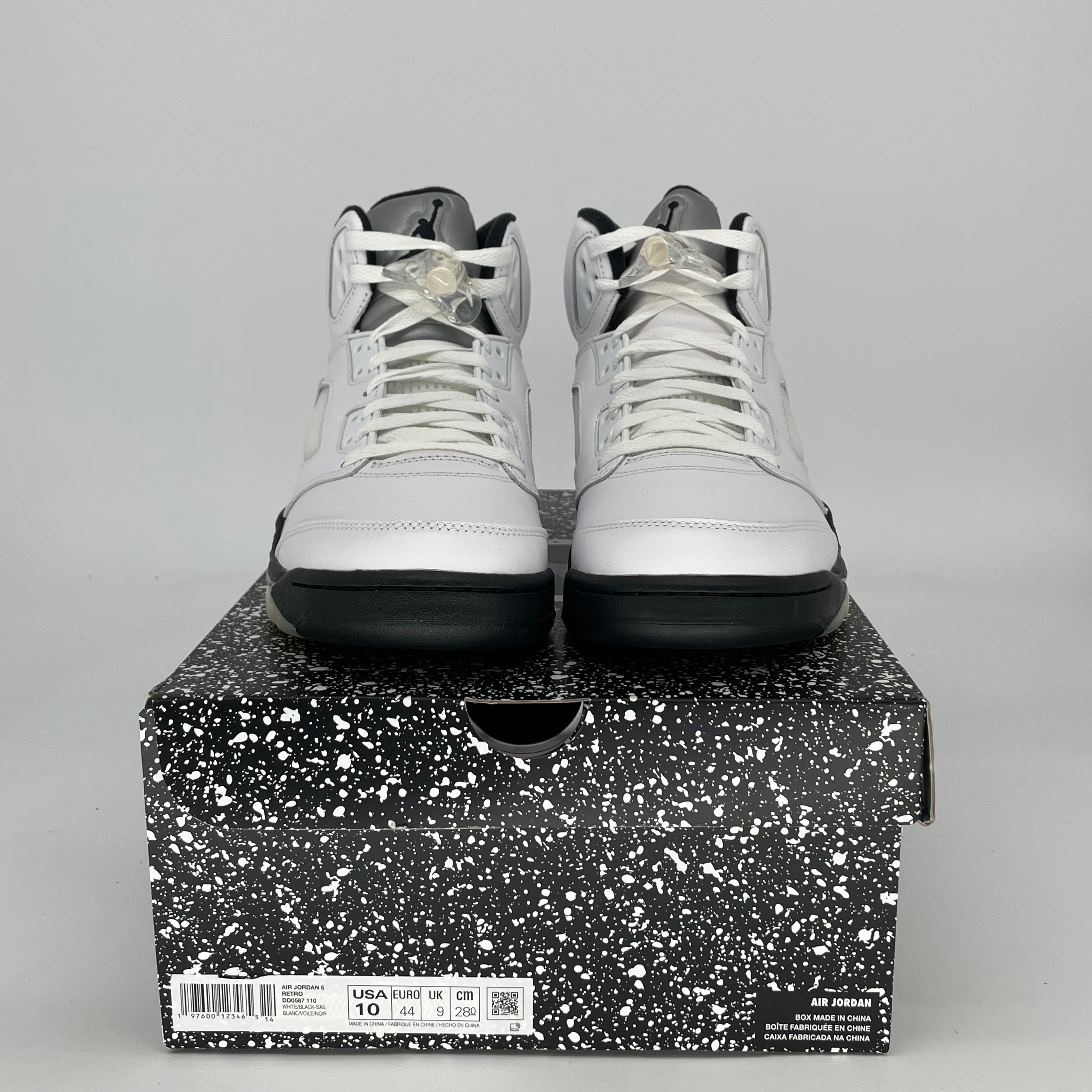 AIR JORDAN 5 REVERSE METALLIC DD0587-110 SIZE 10/11.5W