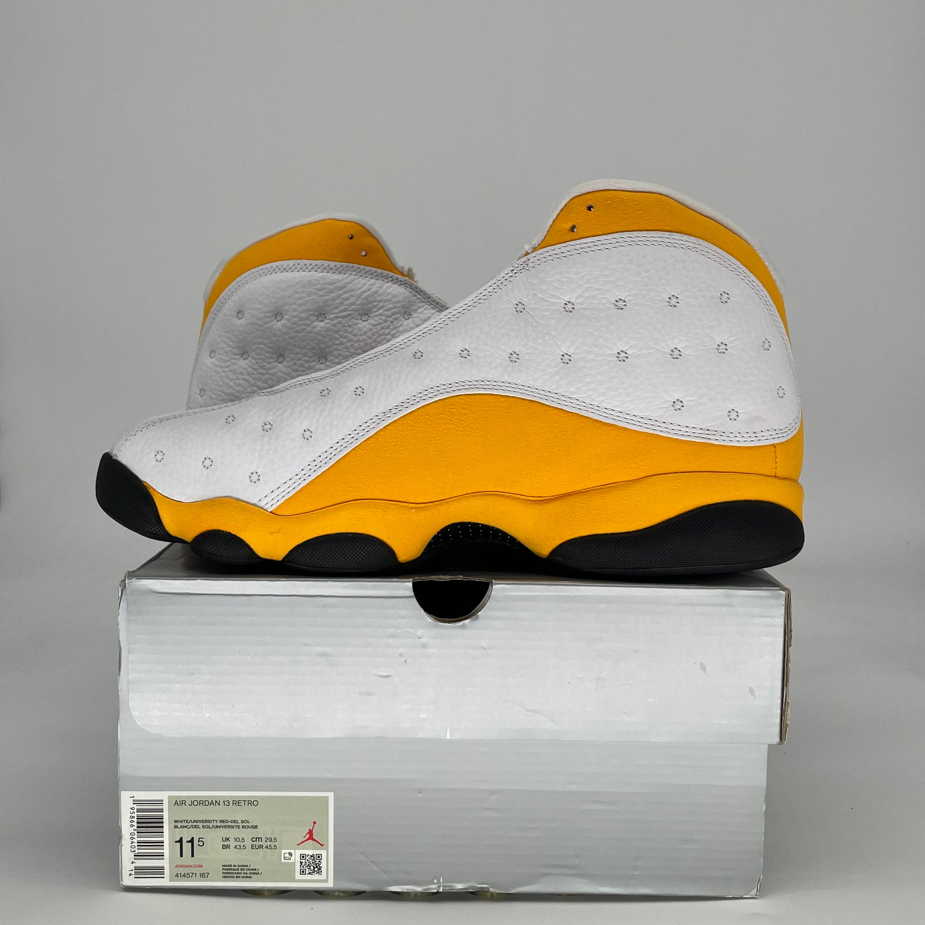 AIR JORDAN 13 DEL SOL 414571-167 SIZ 11.5/13W