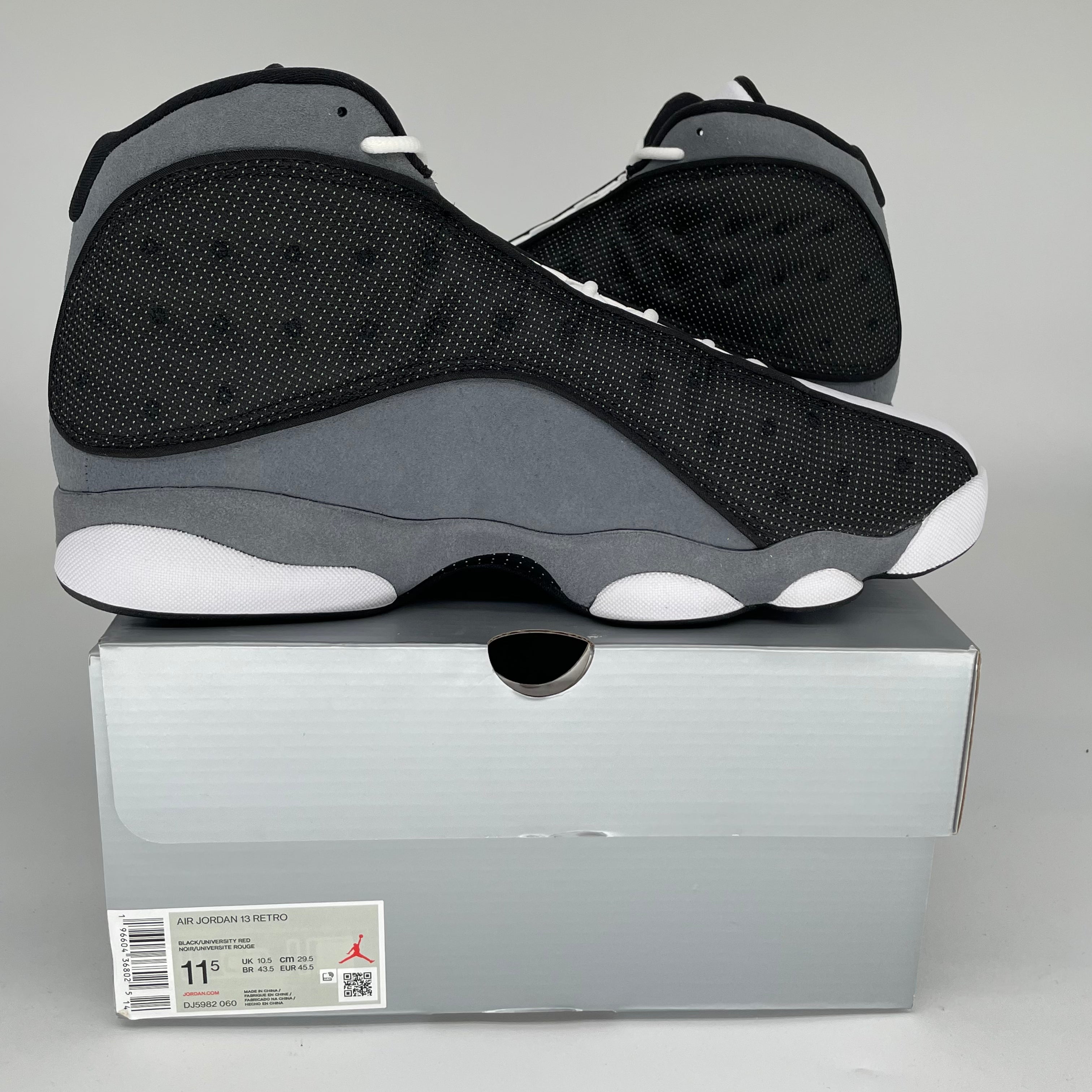 AIR JORDAN 13 BLACK FLINT SIZE 11.5 DJ5982-060