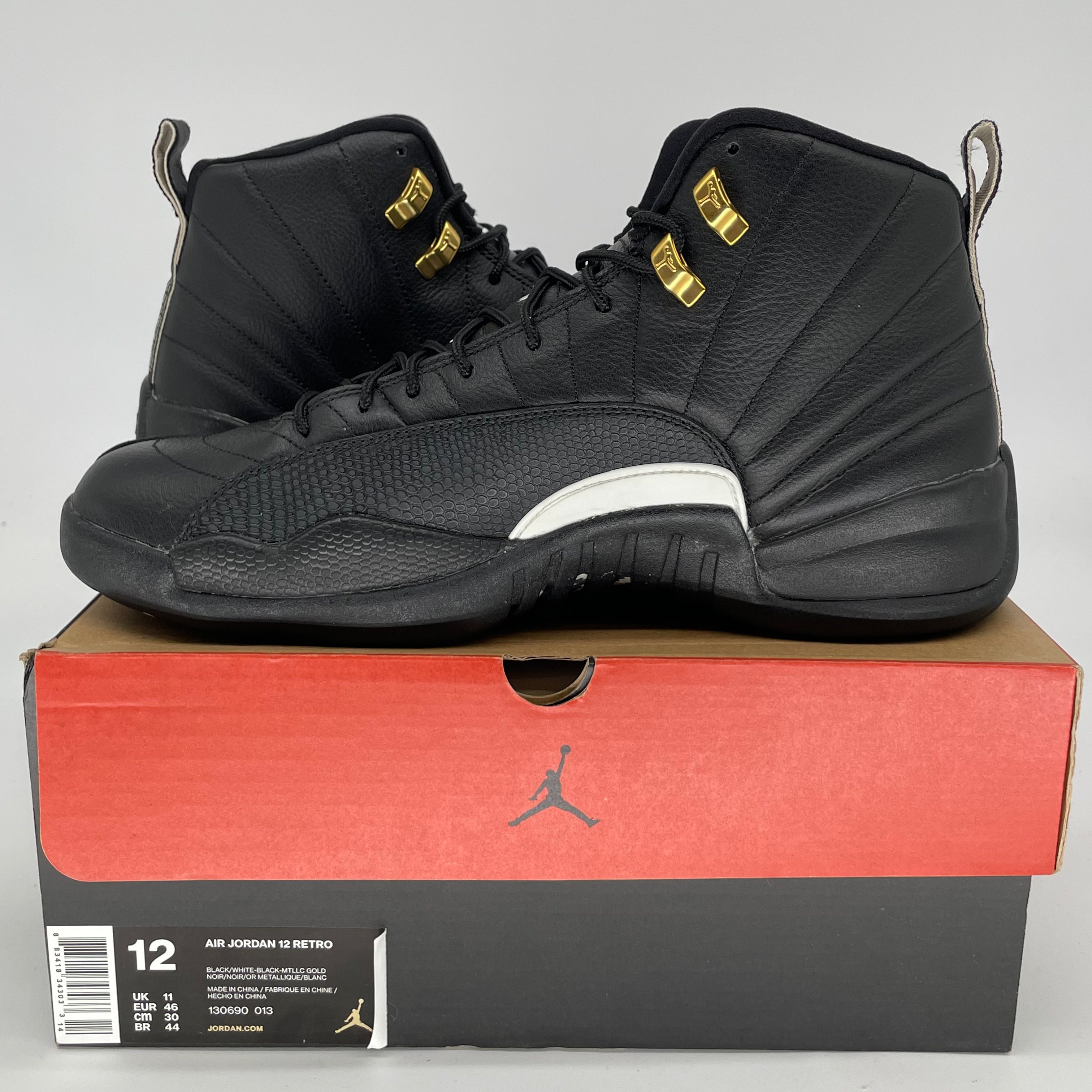 AIR JORDAN 12 THE MASTER SIZE 12 130690-013