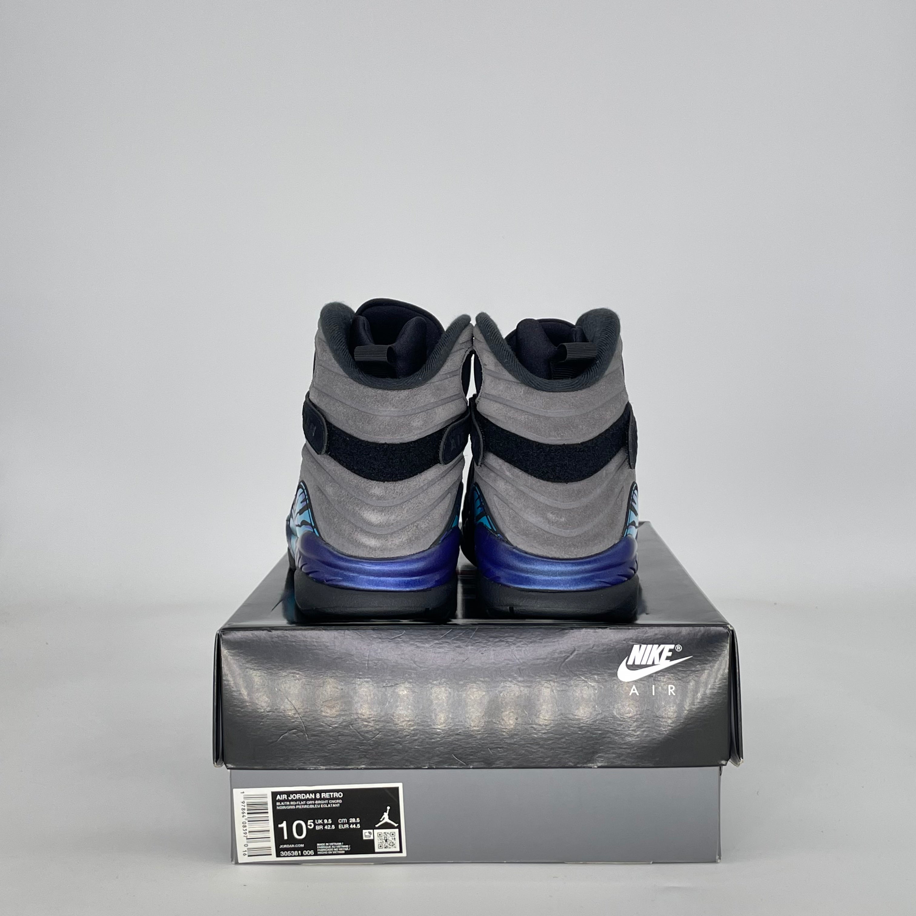 AIR JORDAN 8 AQUA (2025) 305381-006 SIZE 10.5/12W