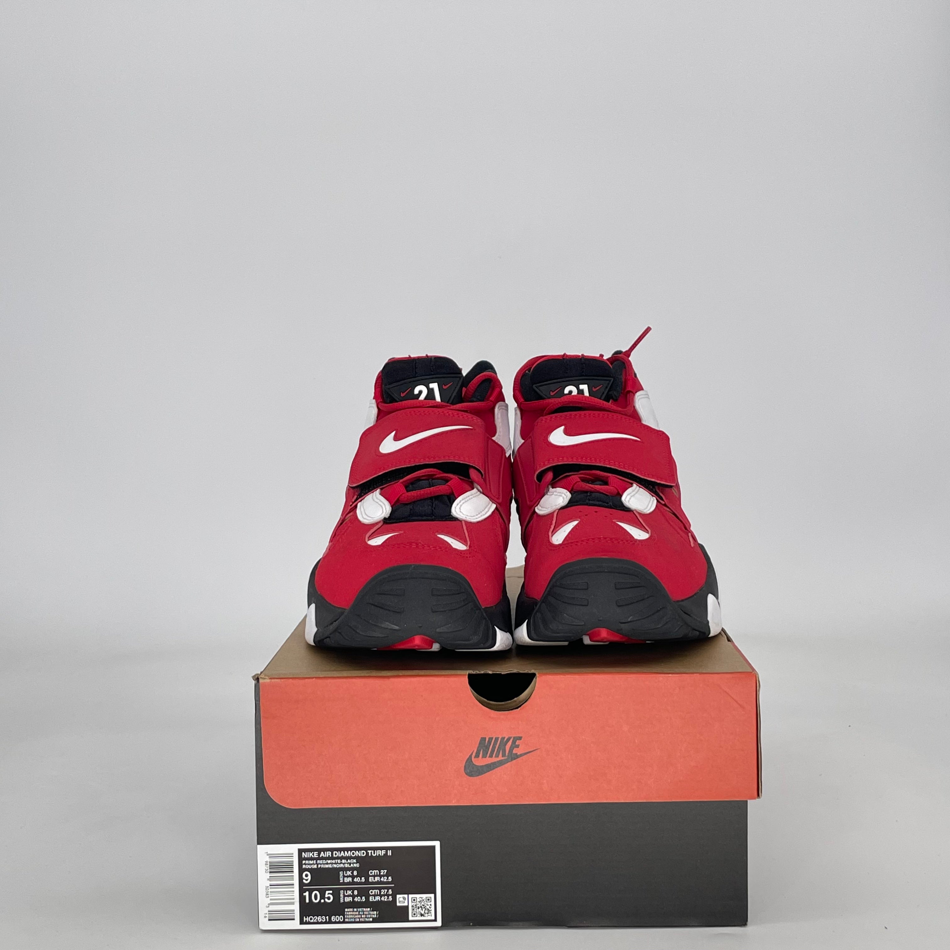 NIKE AIR DIAMOND TURF 2 RED GOLD (2026) HQ2631-600 SIZE 9/10.5W