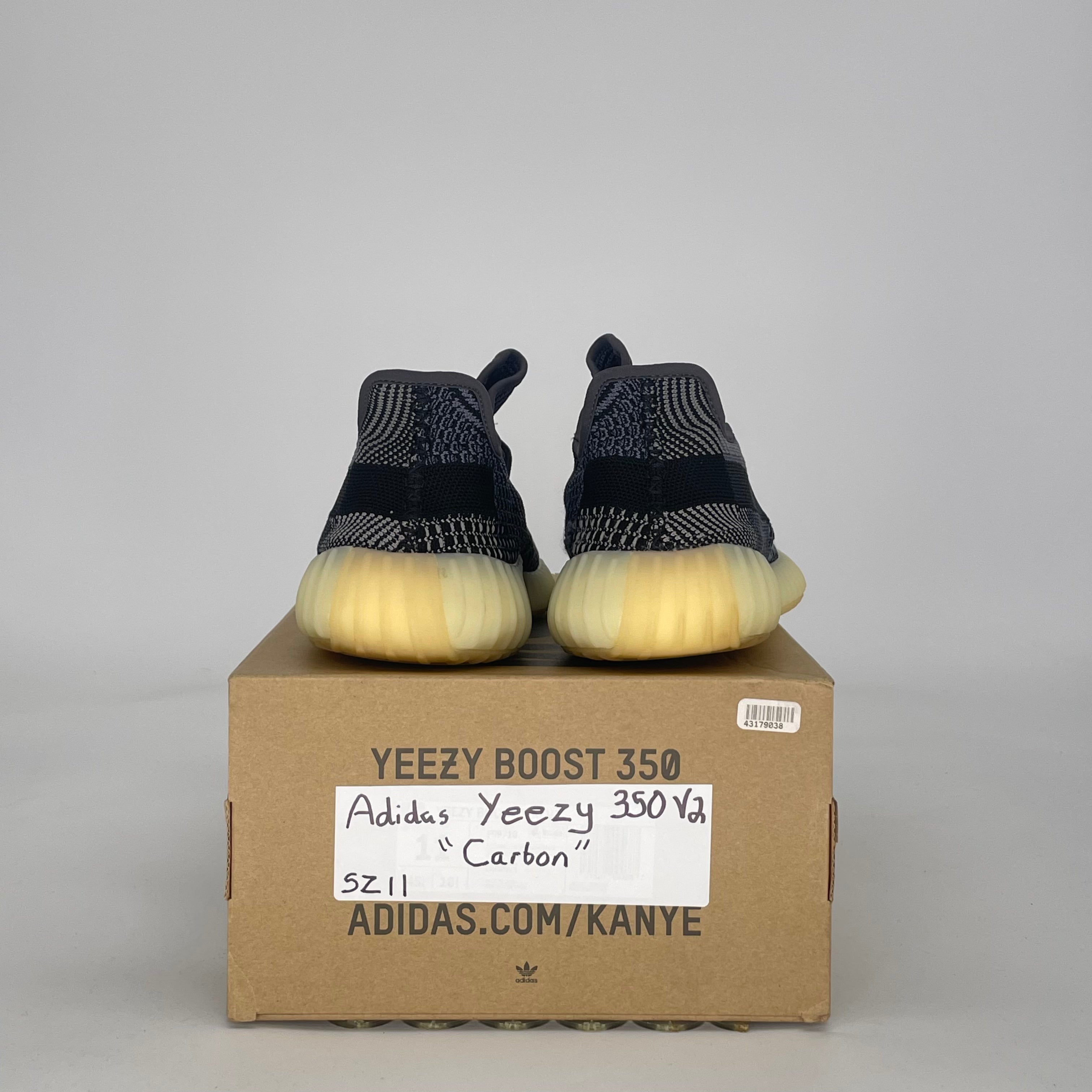 ADIDAS YEEZY BOOST 350 V2 CARBON FZ5000 SIZE 11/12.5W