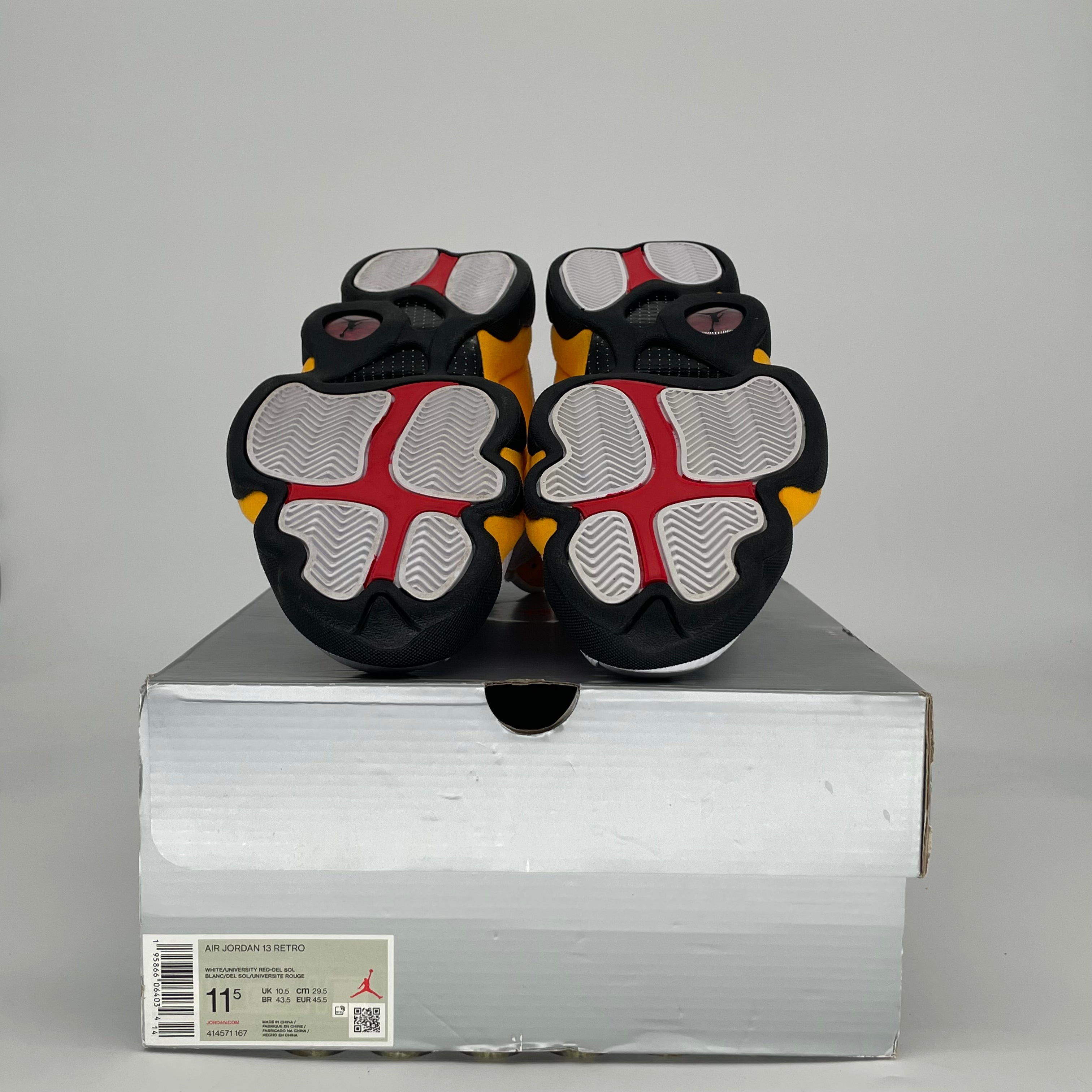 AIR JORDAN 13 DEL SOL 414571-167 SIZ 11.5/13W