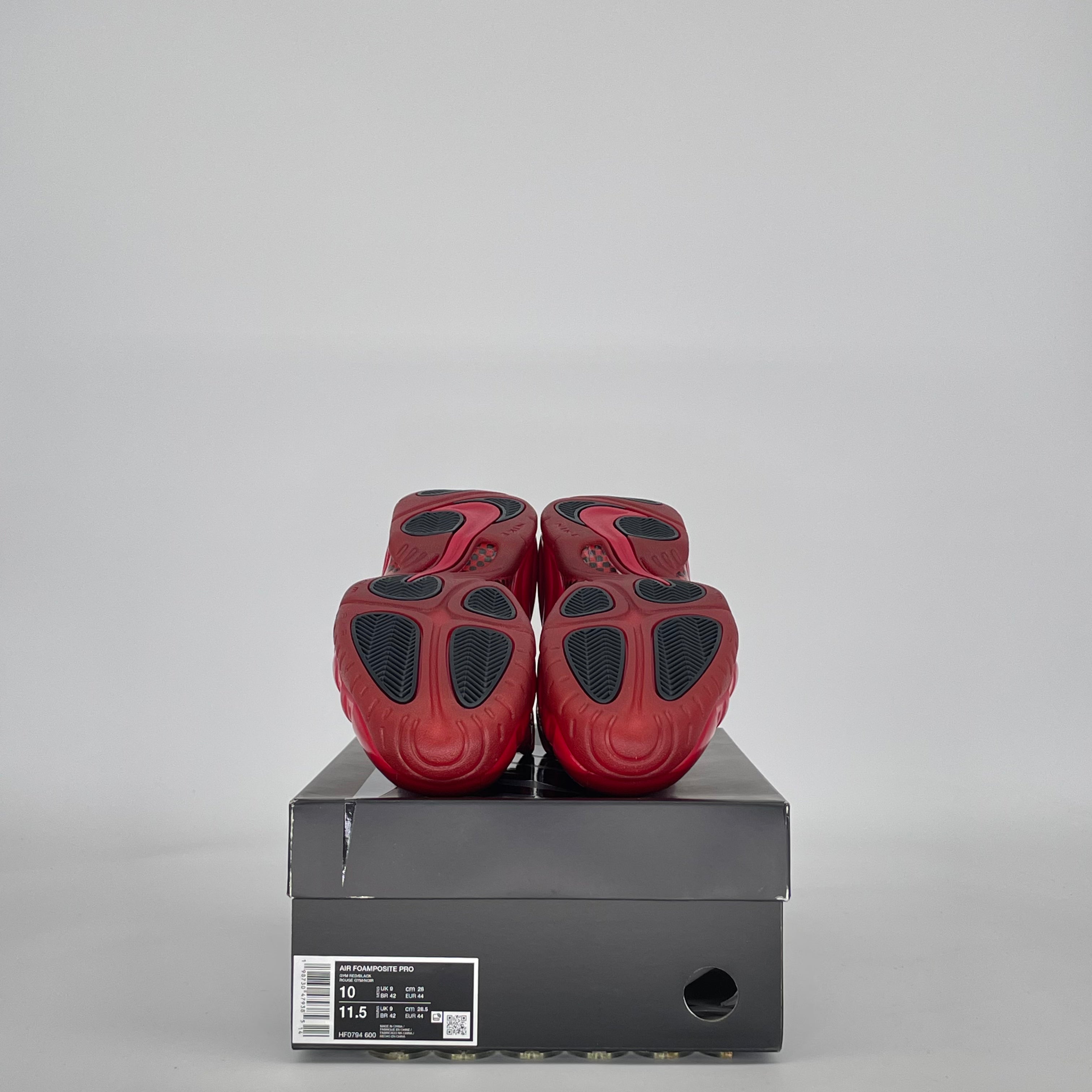 NIKE AIR FOAMPOSITE PRO RED OCTOBER HF0794-600 SIZE 10/11.5W