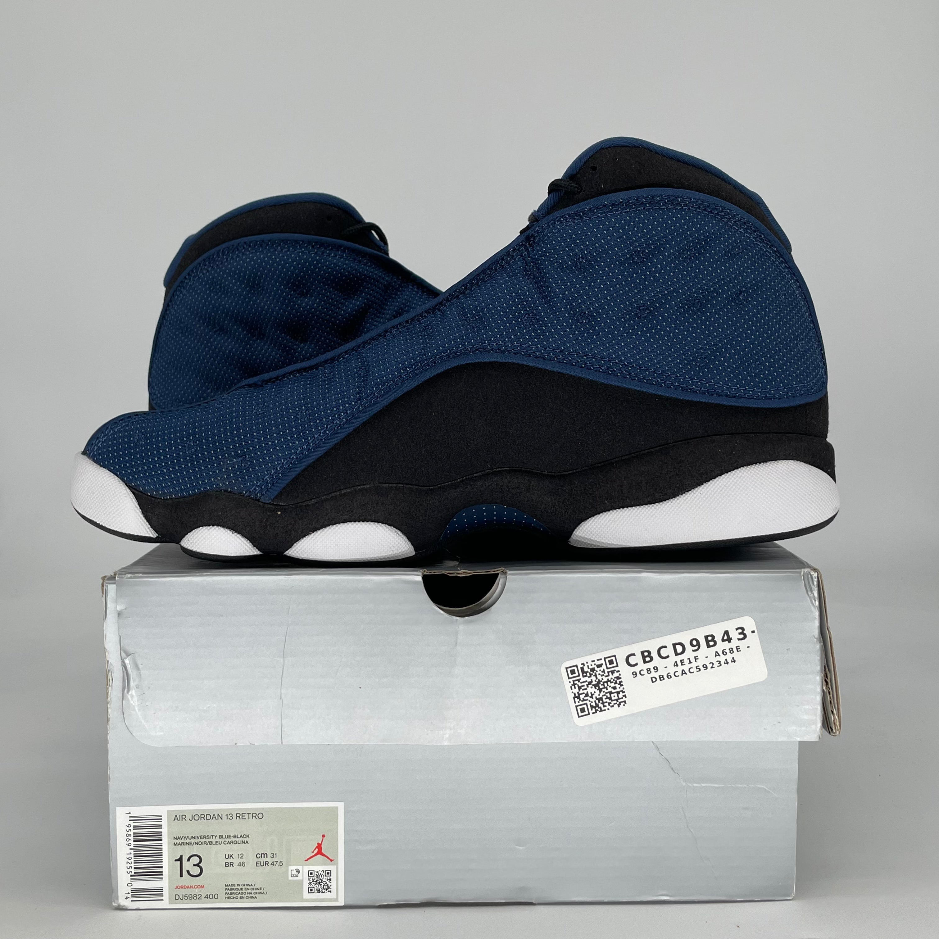 AIR JORDAN 13 BRAVE BLUE DJ5982-400 SIZE 13/14.5W