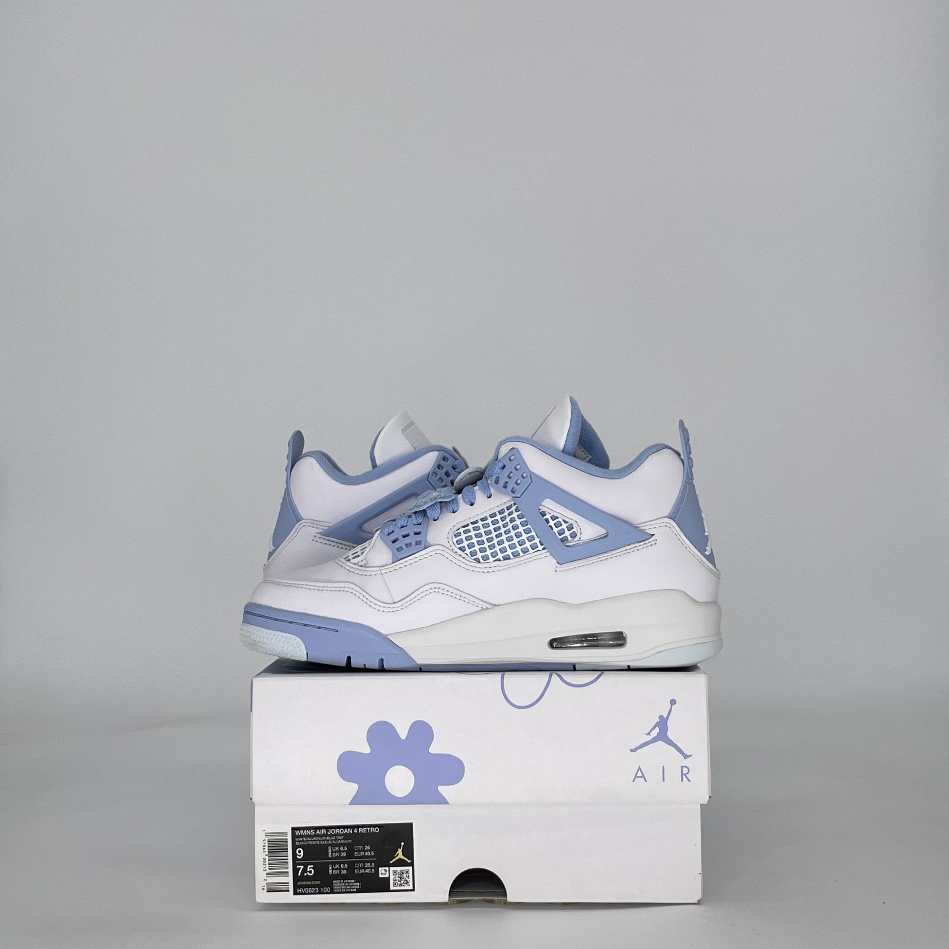 AIR JORDAN 4 FORGET ME NOT HV0823-100 SIZE 7.5/9W MENS
