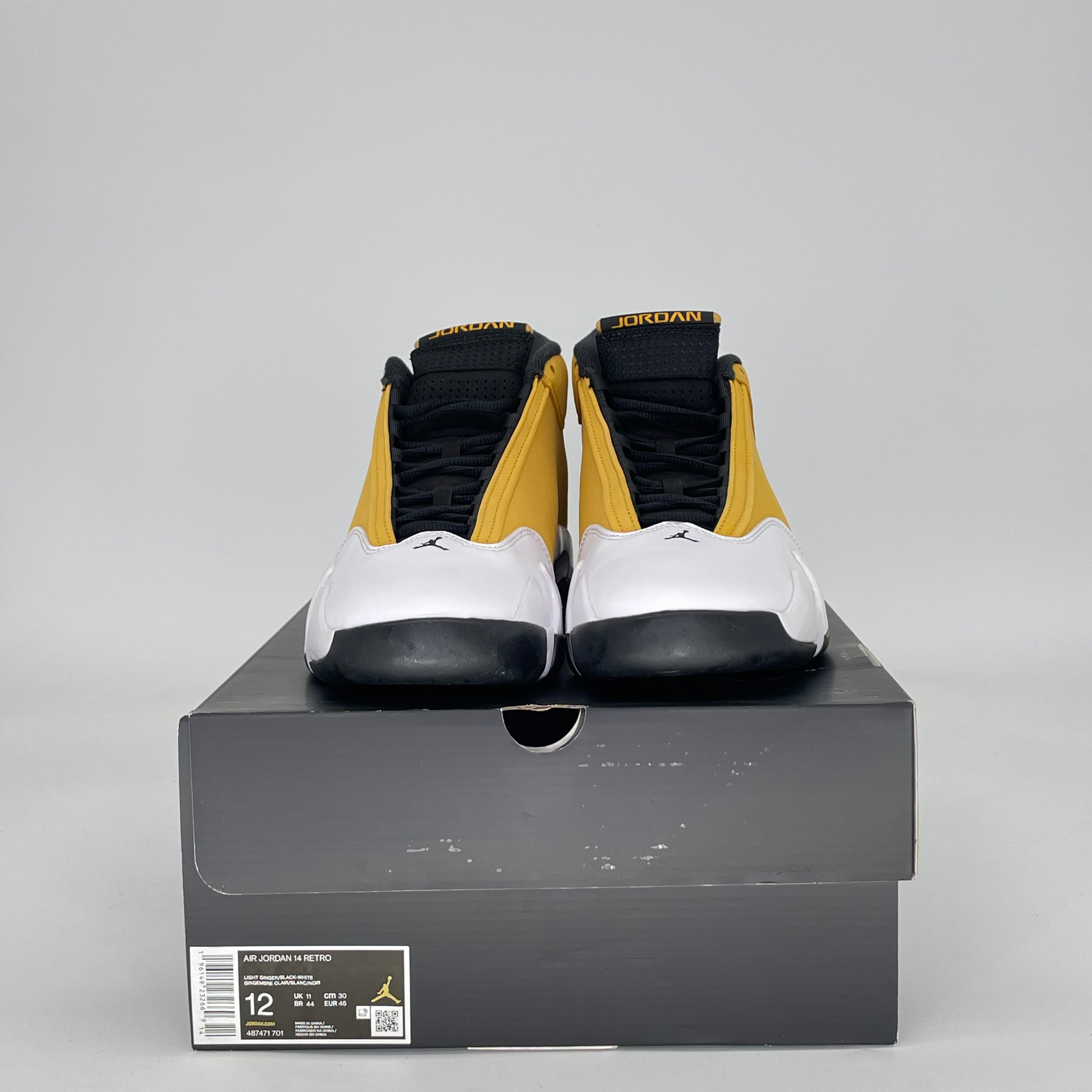 AIR JORDAN 14 LIGHT GINGER 487471-701 SZ 12/13.5W