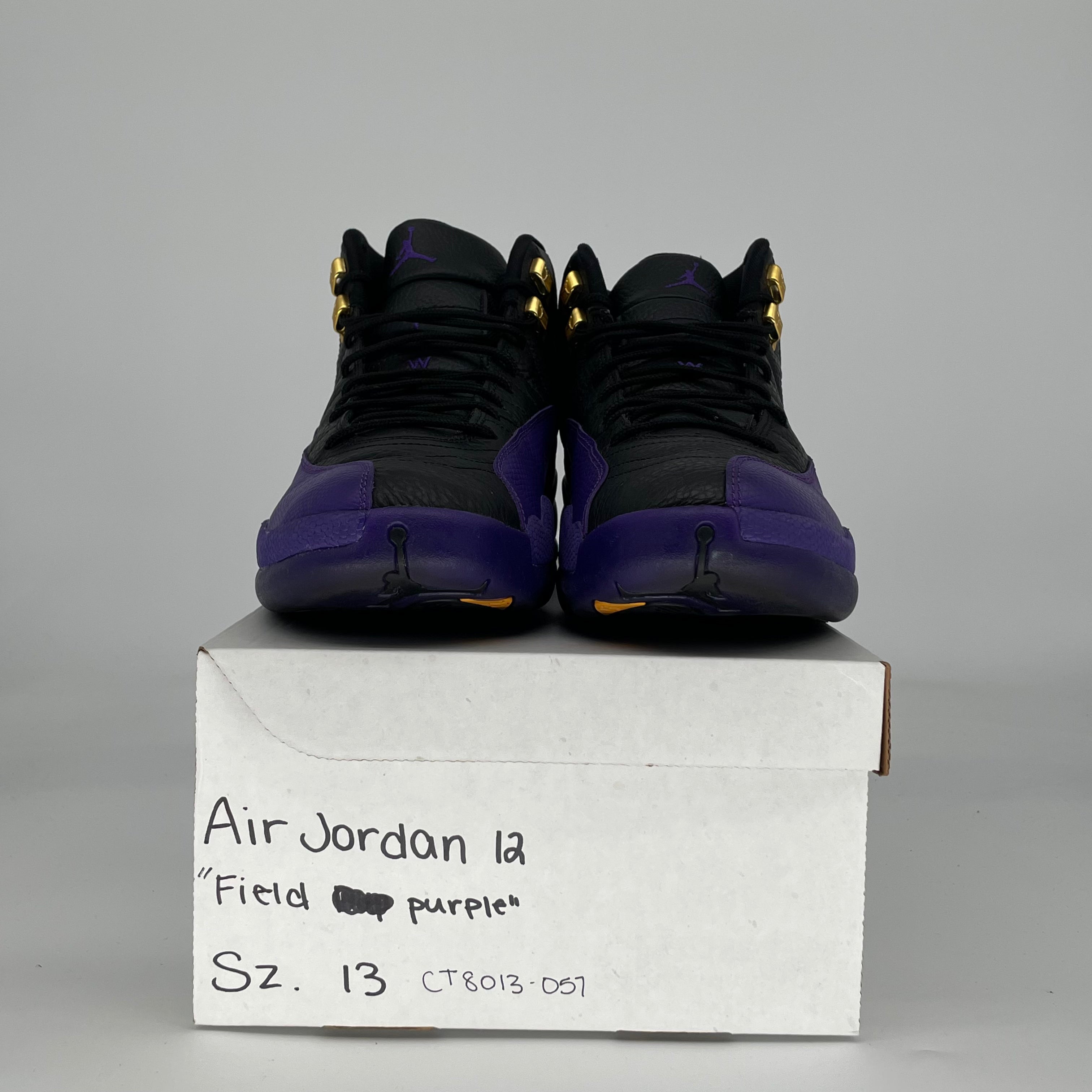 AIR JORDAN 12 FIELD PURPLE CT8013-057 SIZE 13/14.5W