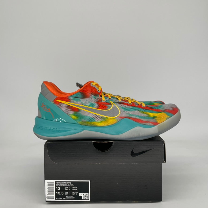 NIKE KOBE 8 PROTRO VENICE BEACH FQ3548-001 SIZE 12/13.5W