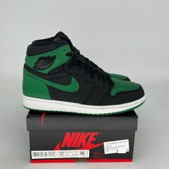 AIR JORDAN 1 PINE GREEN BLACK SIZE 10 555088-030