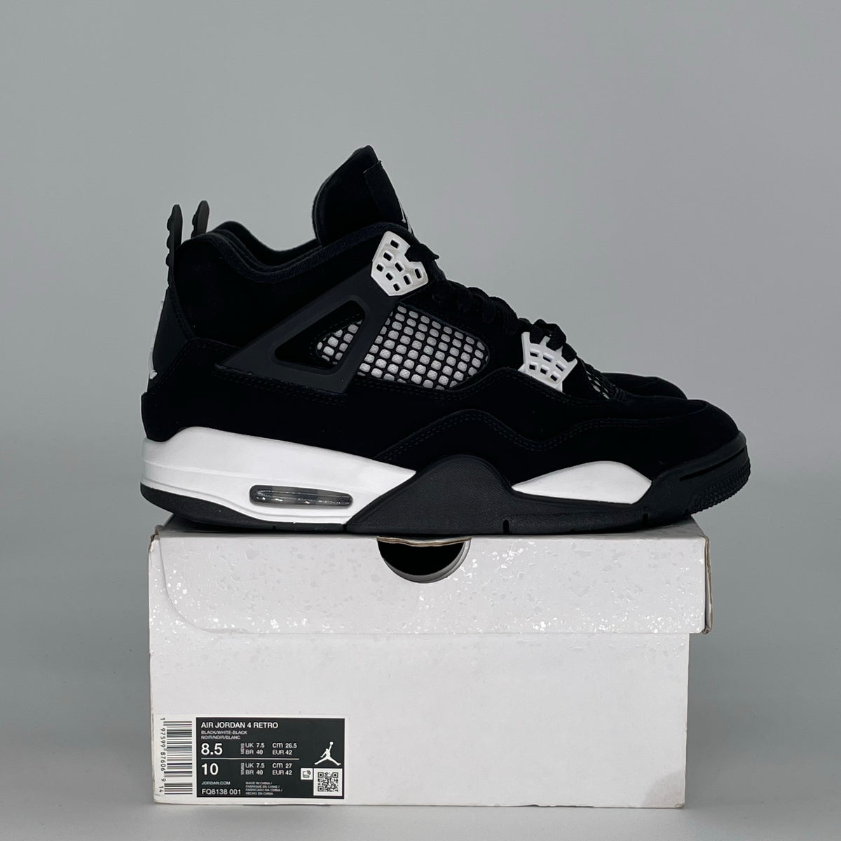 Jordan 4 Retro White Thunder