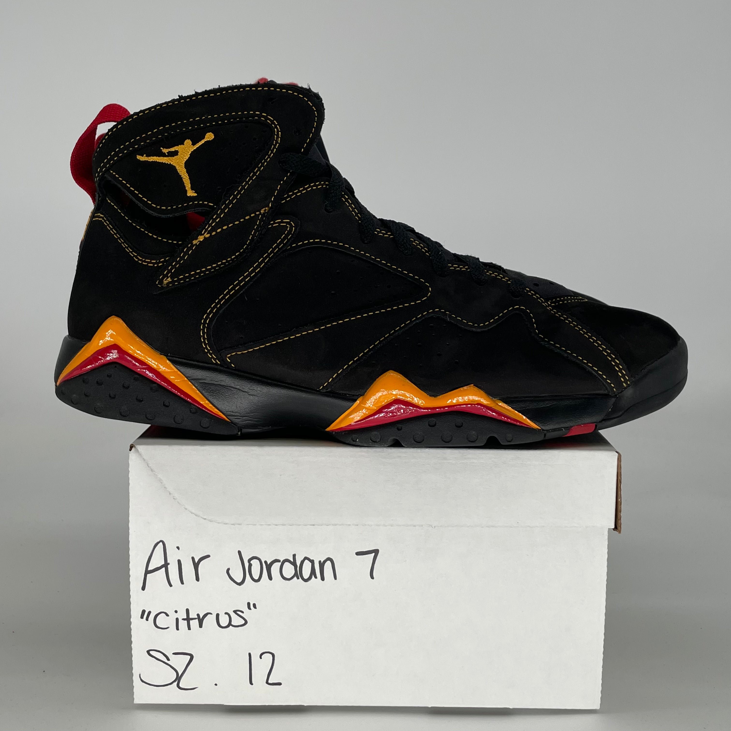 AIR JORDAN 7 CITRUS CU9307-081 SIZE 12/13.5W