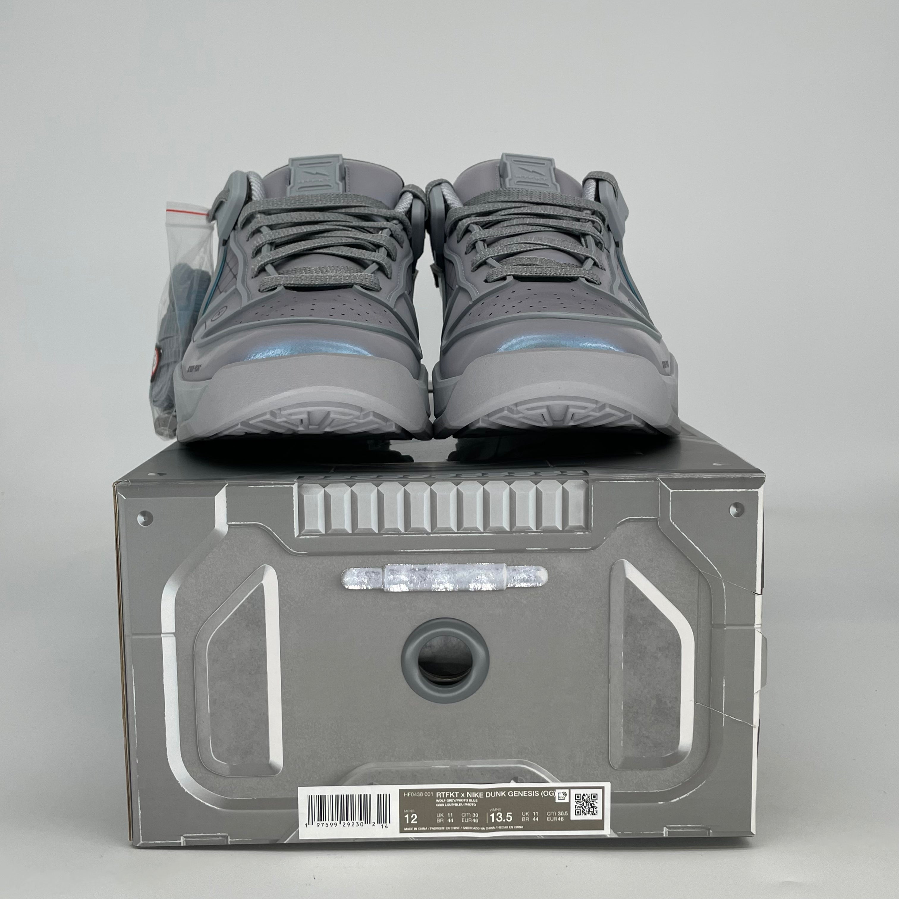 NIKE DUNK GENESIS LOW RTFKT CLONE X ED.6841 HF0438-001 SIZE 12/13.5W