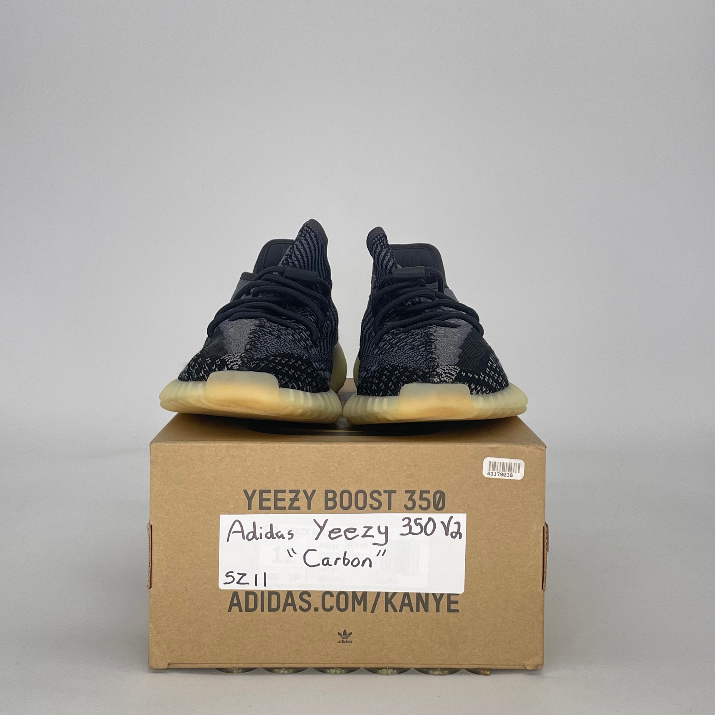 ADIDAS YEEZY BOOST 350 V2 CARBON FZ5000 SIZE 11/12.5W
