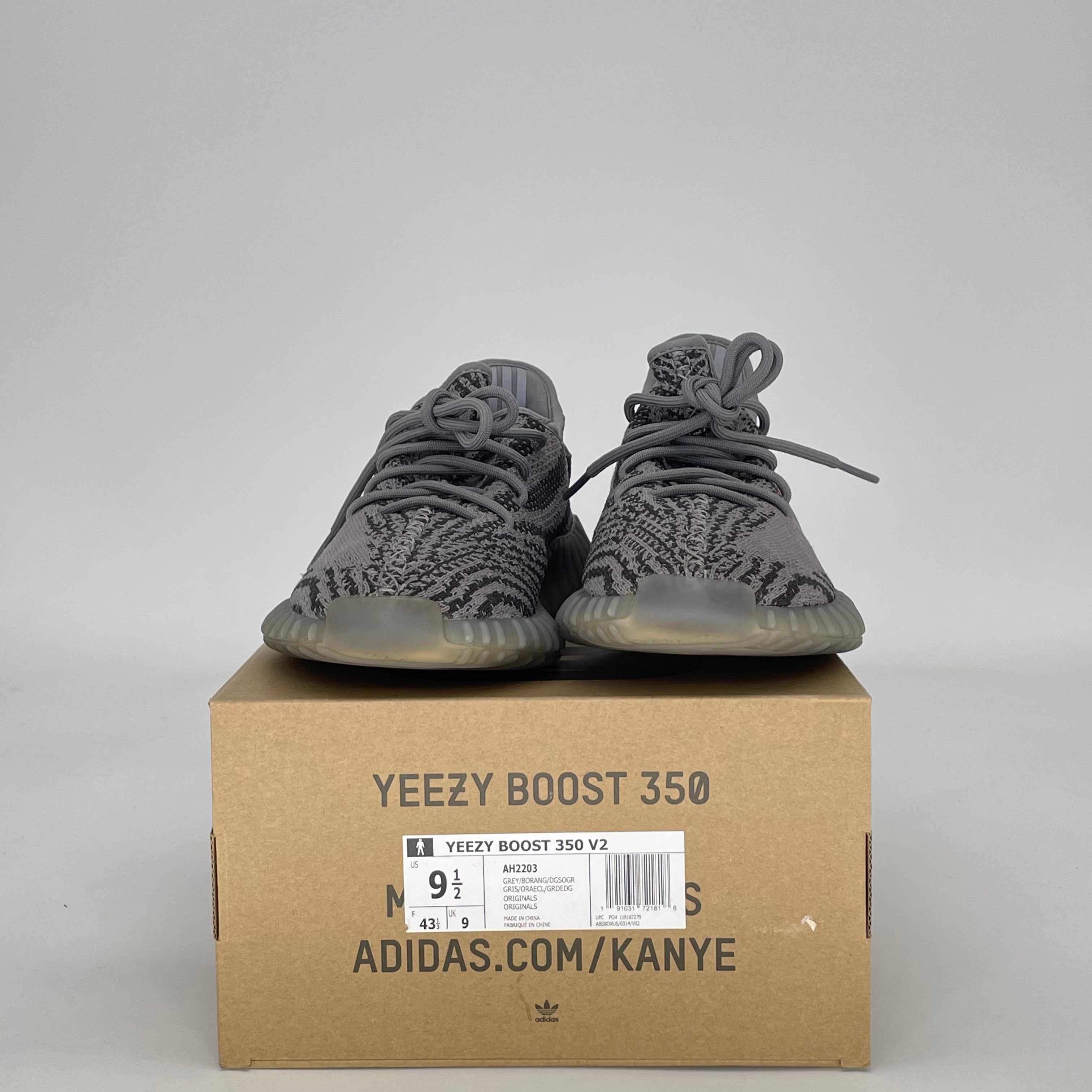 ADIDAS YEEZY 350 V2 BELUGA 2.0 AH2203 SIZE 9.5/11W
