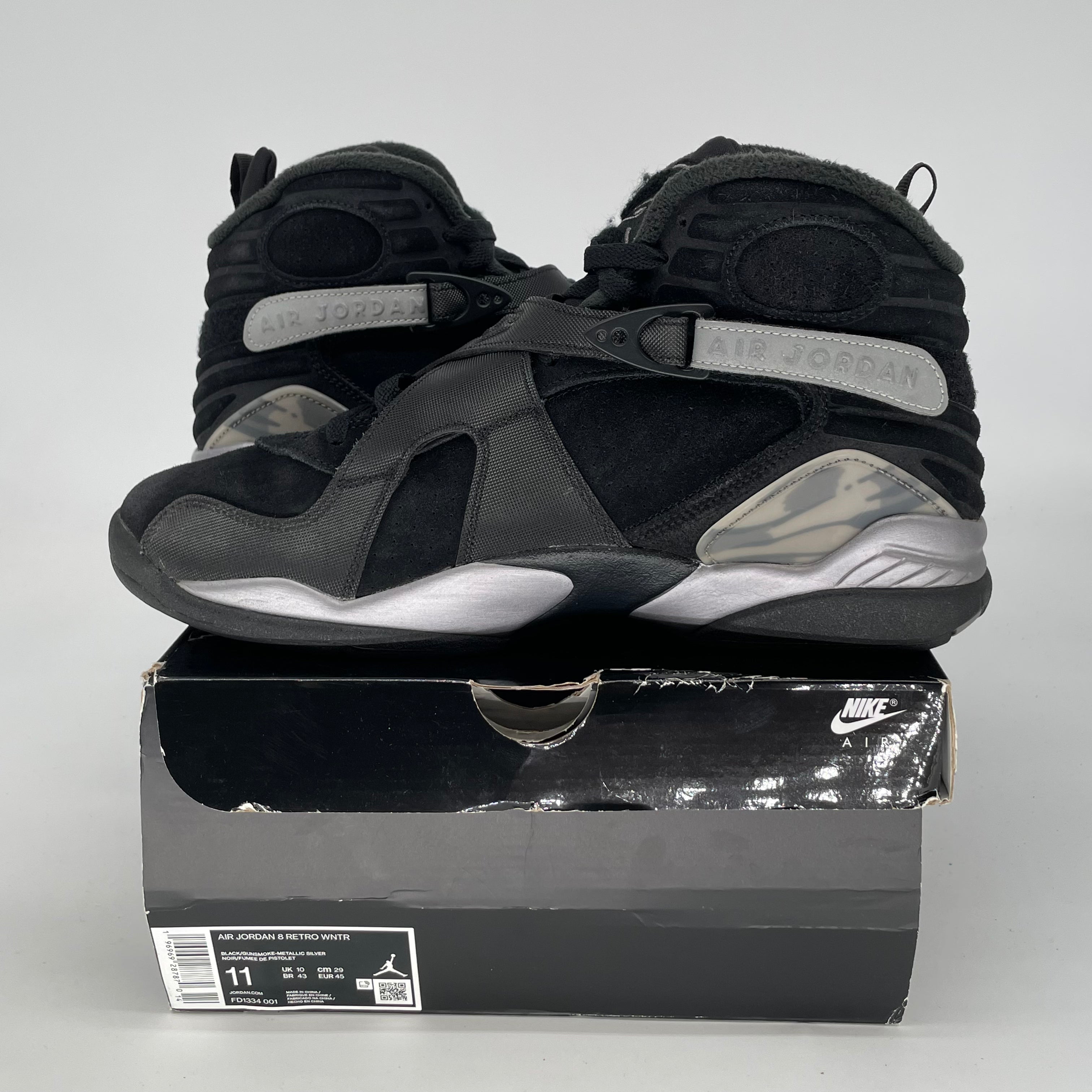 AIR JORDAN 8 WINTERIZED GUNSMOKE SIZE 11/12.5W FD1334-001