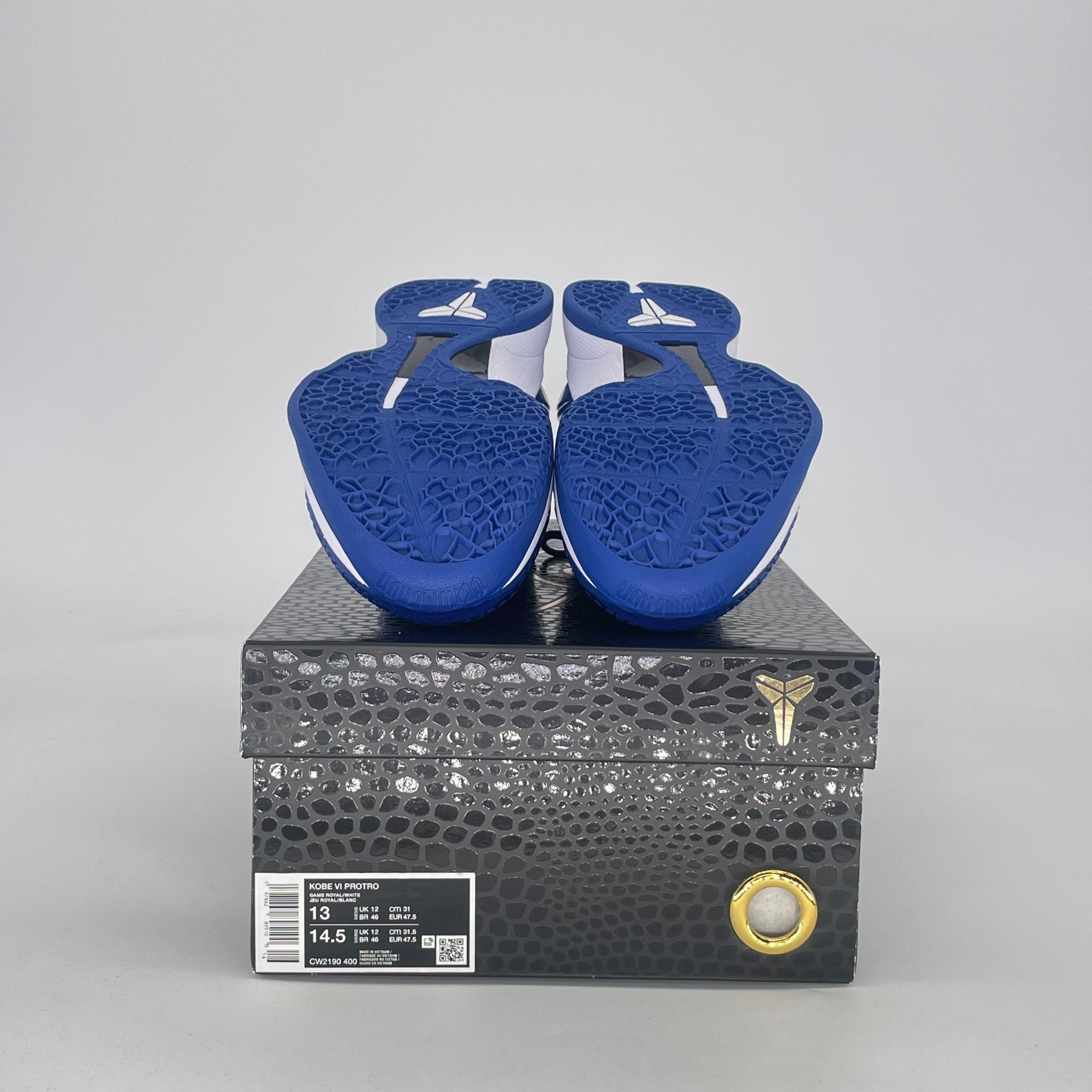 NIKE KOBE 6 PROTRO DODGERS CW2190-400 SIZE 13/14.5W