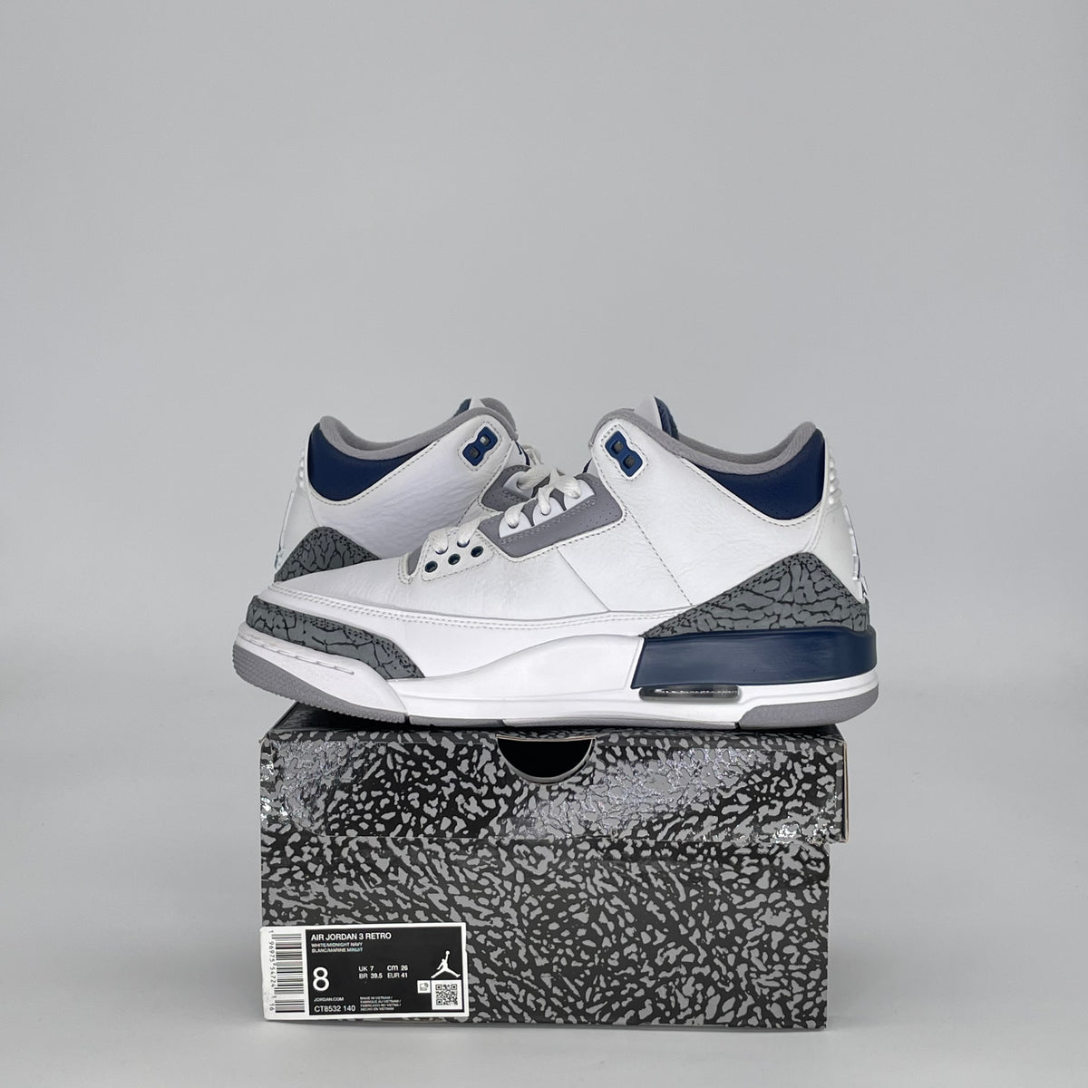 Jordan 3 Retro Midnight Navy