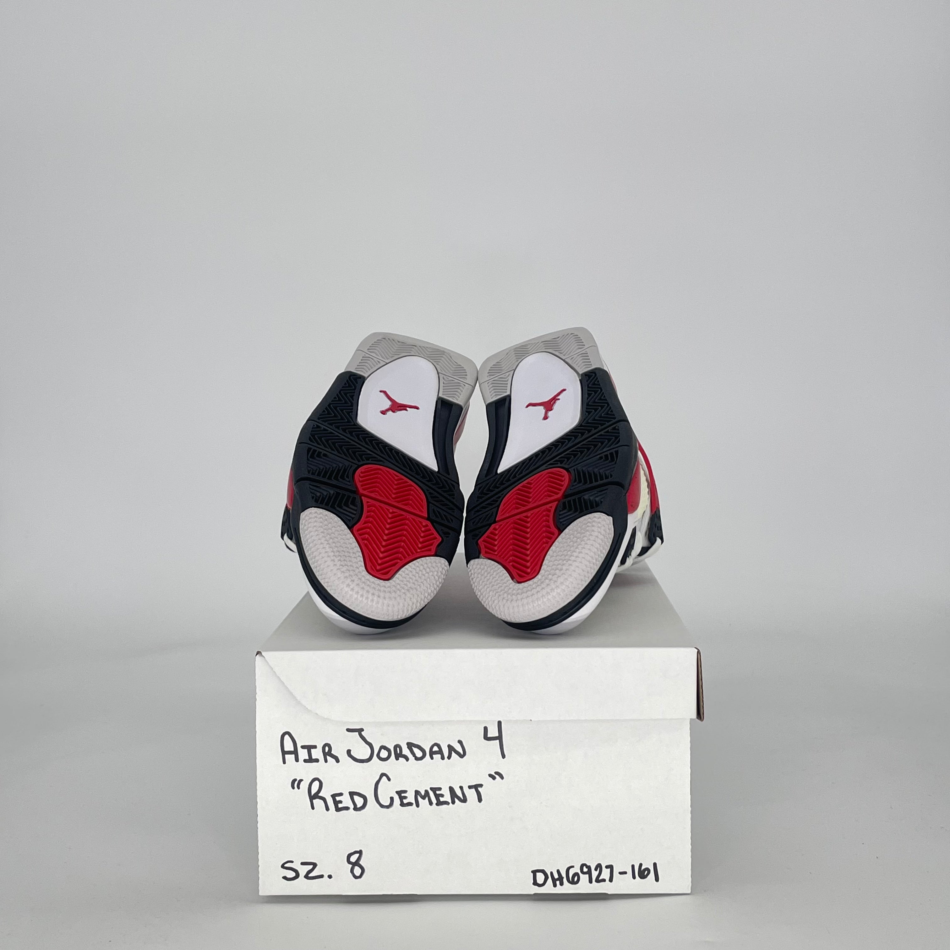 AIR JORDAN 4 RED CEMENT DH6927-161 SIZE 8/9.5W