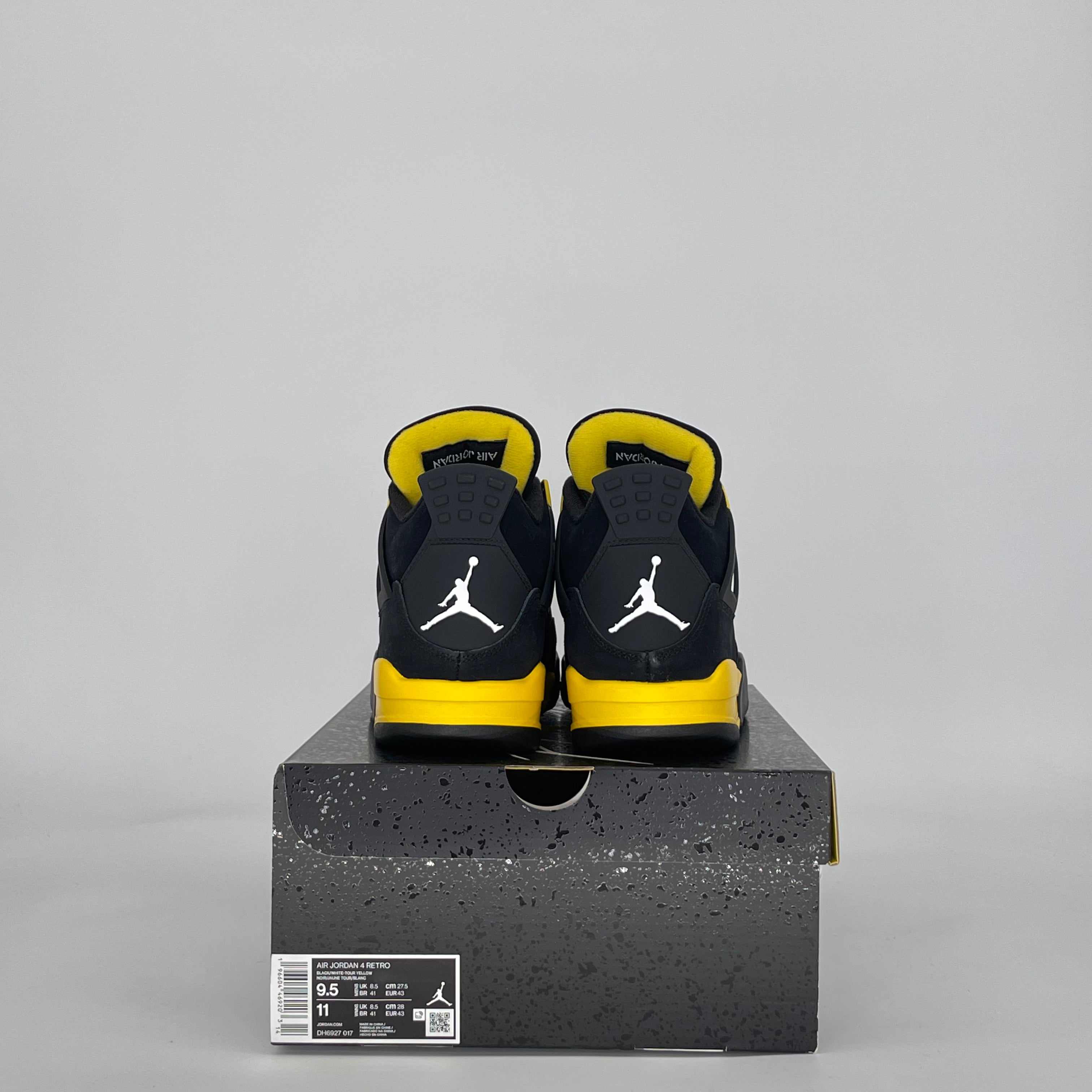 AIR JORDAN 4 THUNDER DH6927-017 SIZE 9.5/11W