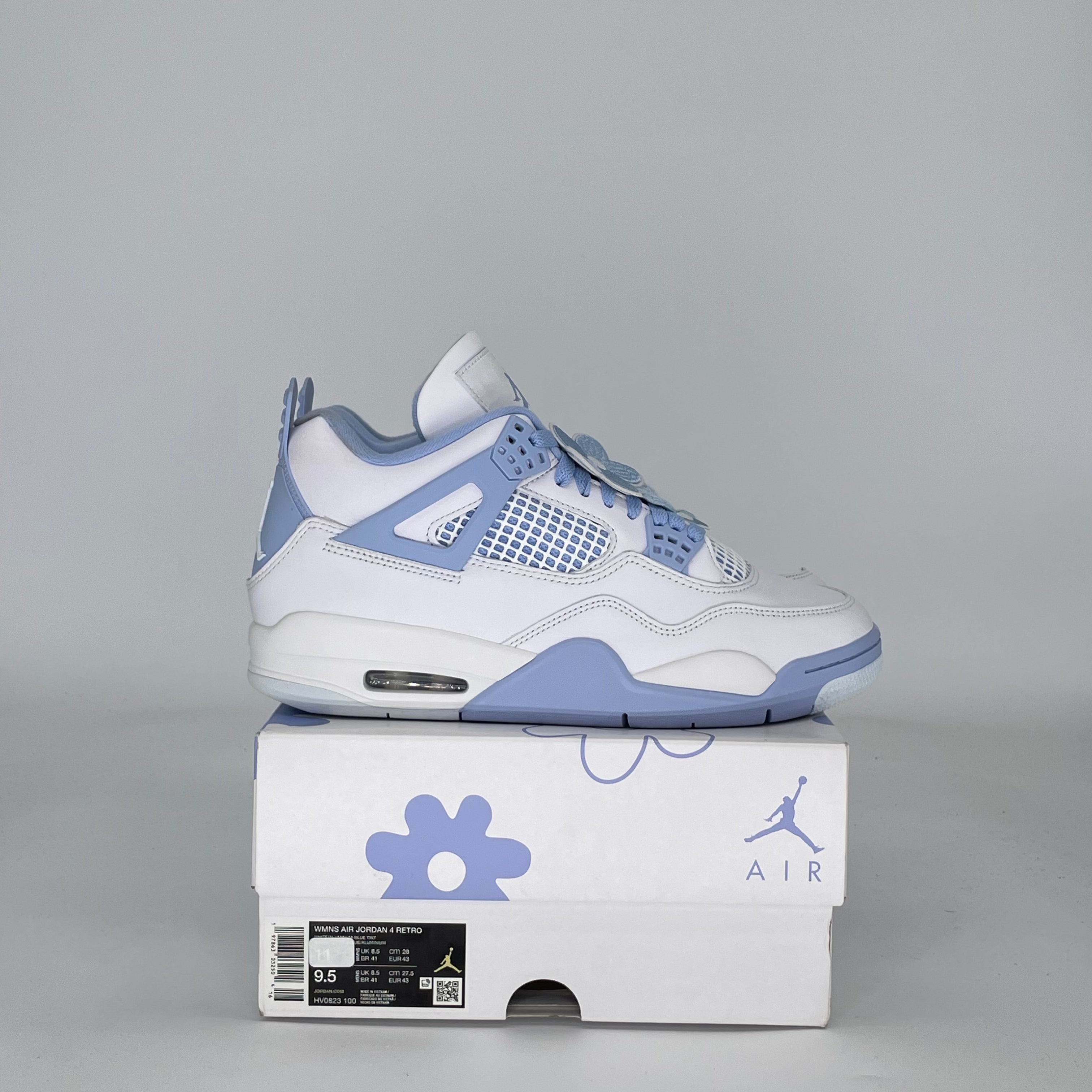 AIR JORDAN 4 FORGET ME NOT HV0823-100 SIZE 9.5/11W