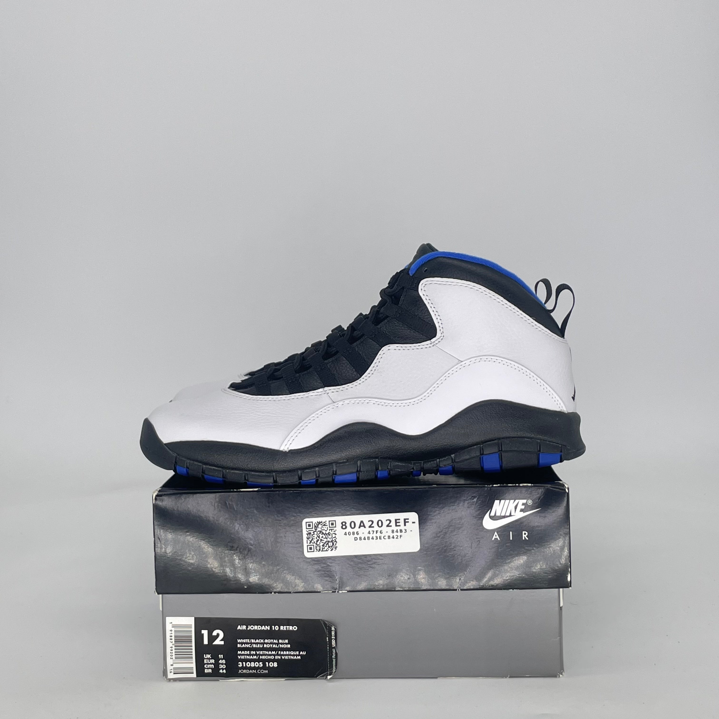 AIR JORDAN 10 ORLANDO 310805-108 SIZE 12/13.5W