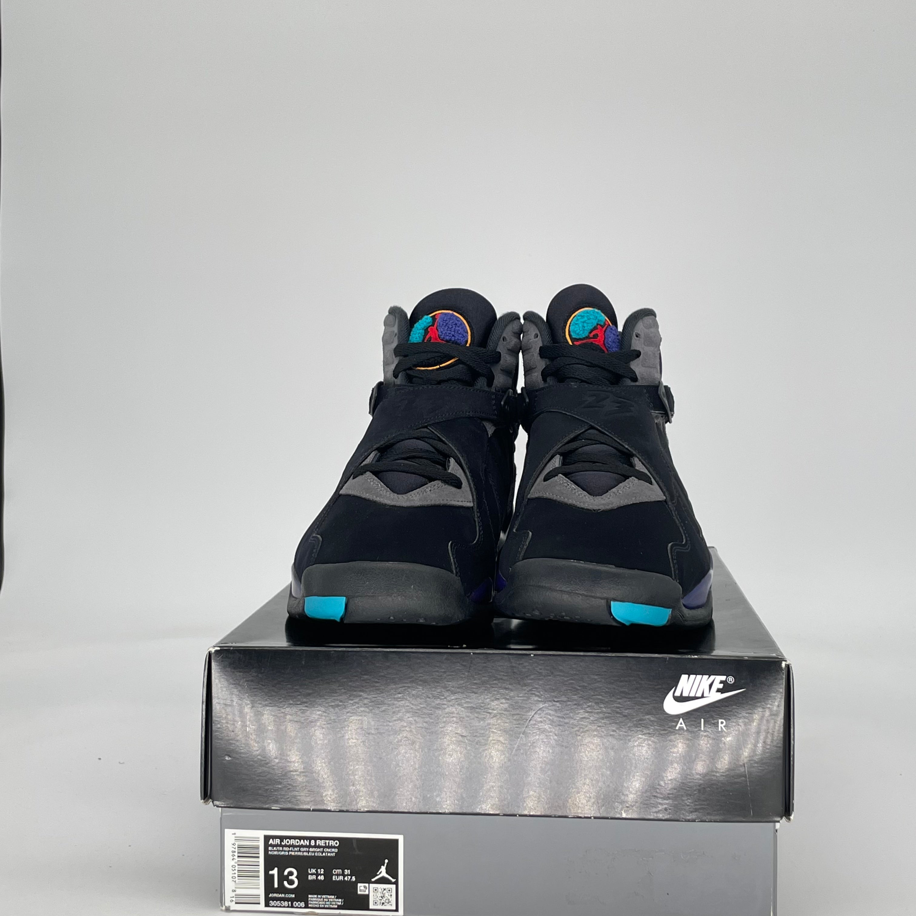 AIR JORDAN 8 AQUA (2025) 305381-006 SIZE 13/14.5W