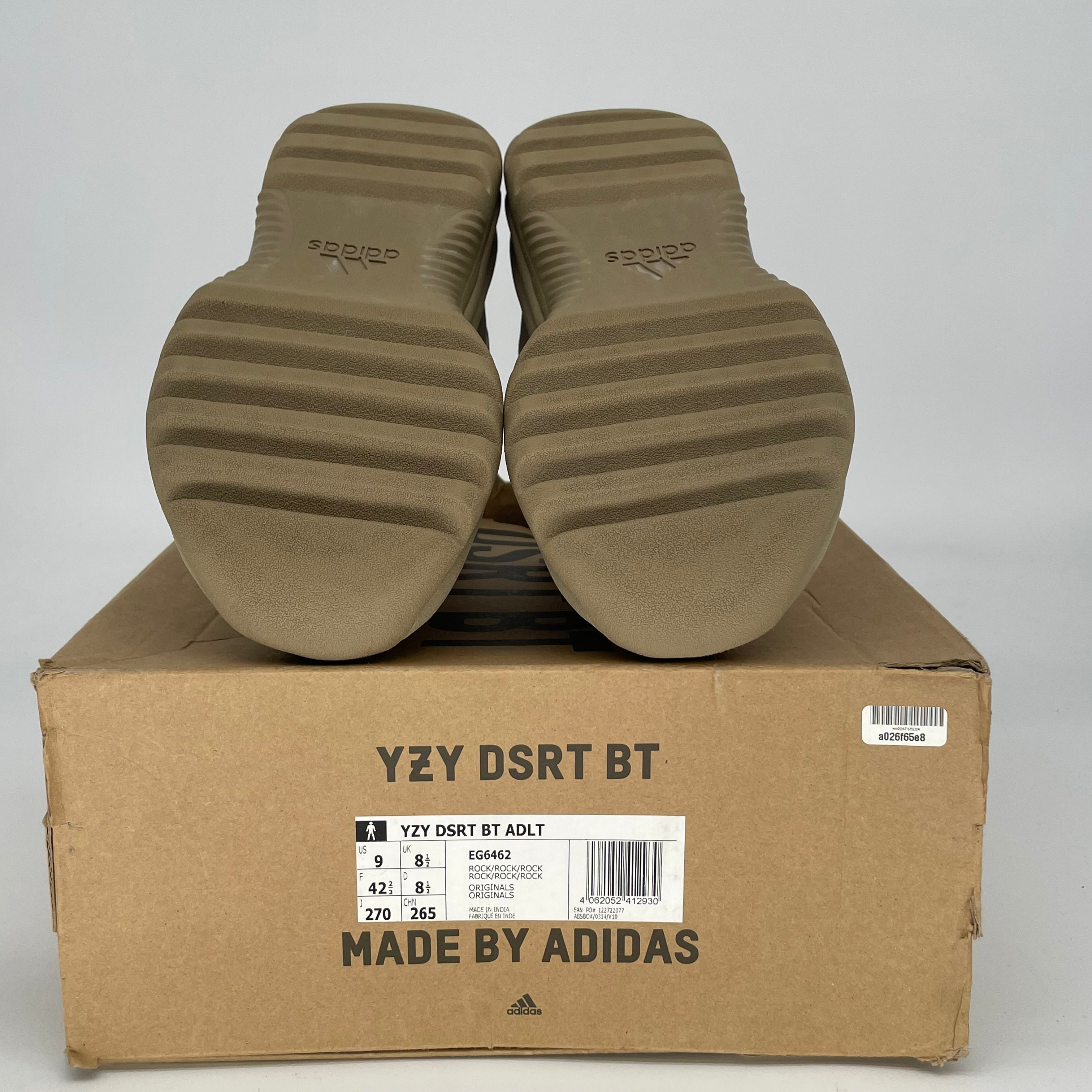 ADIDAS YEEZY DESERT BOOT ROCK EG6462 SIZE 9/10.5W