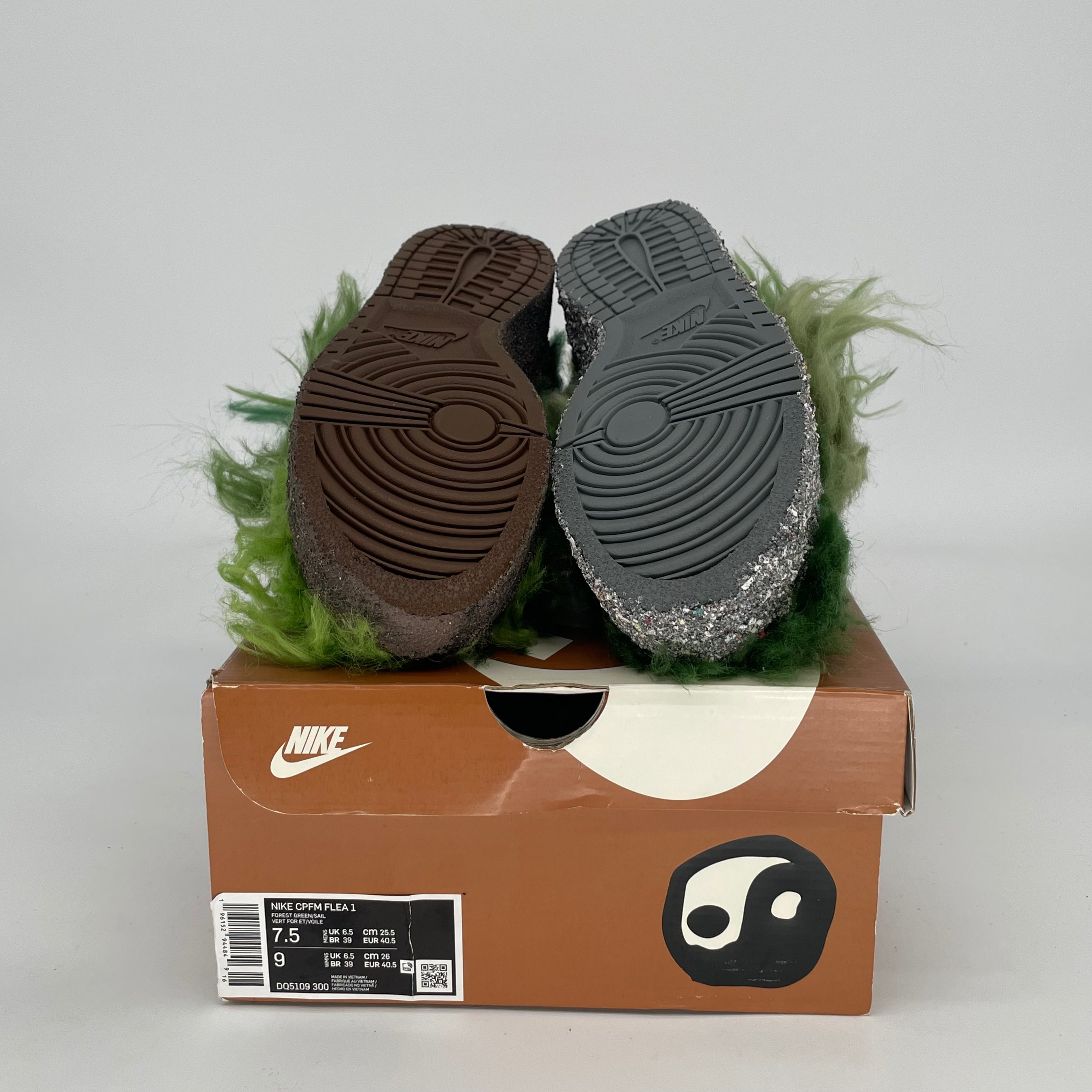 NIKE CPFM FLEA 1 OVERGROWN DQ5109-300 SIZE 7.5/9W