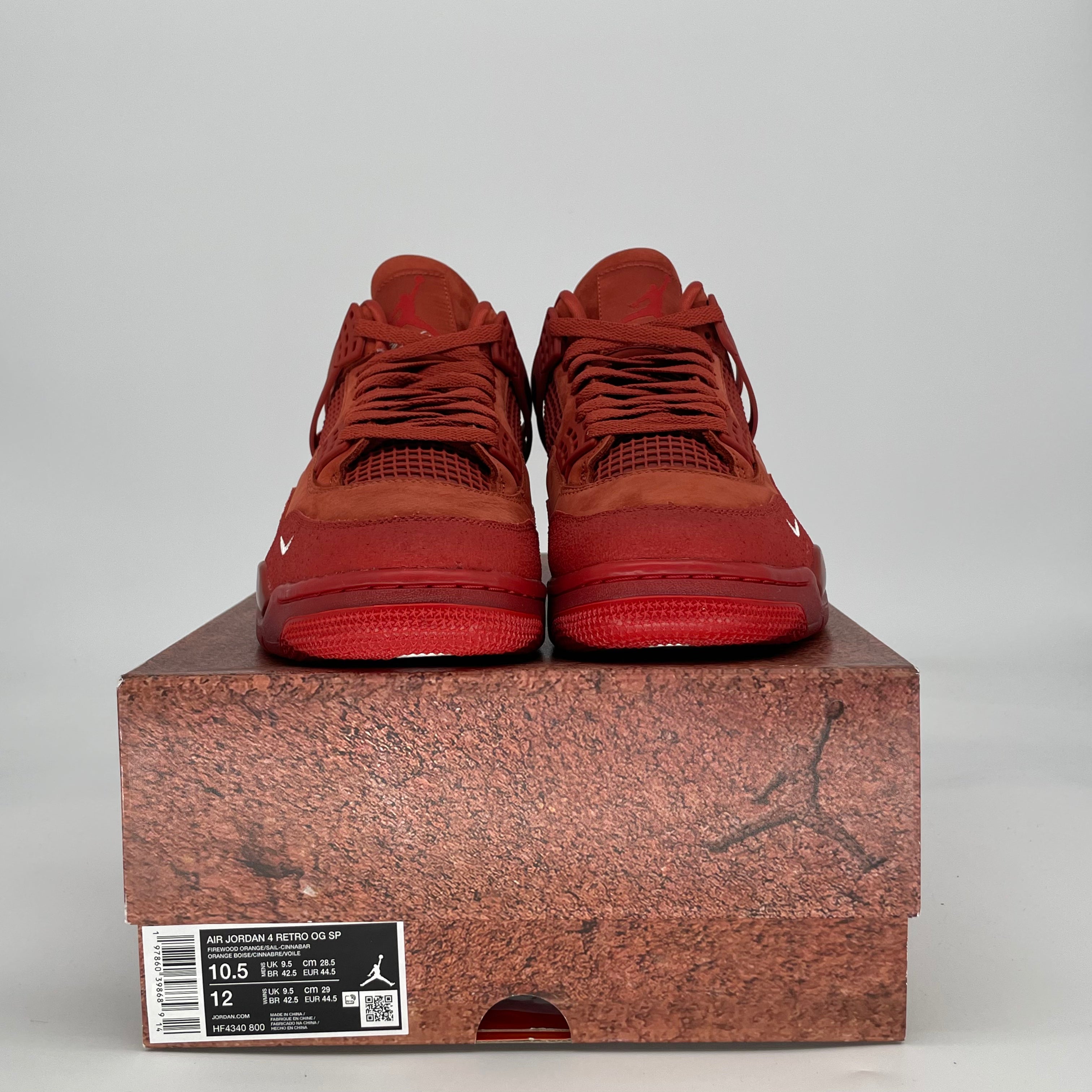 AIR JORDAN 4 NIGEL SYLVESTER BRICK BY BRICK HF4340-800 SIZE 10.5/12W