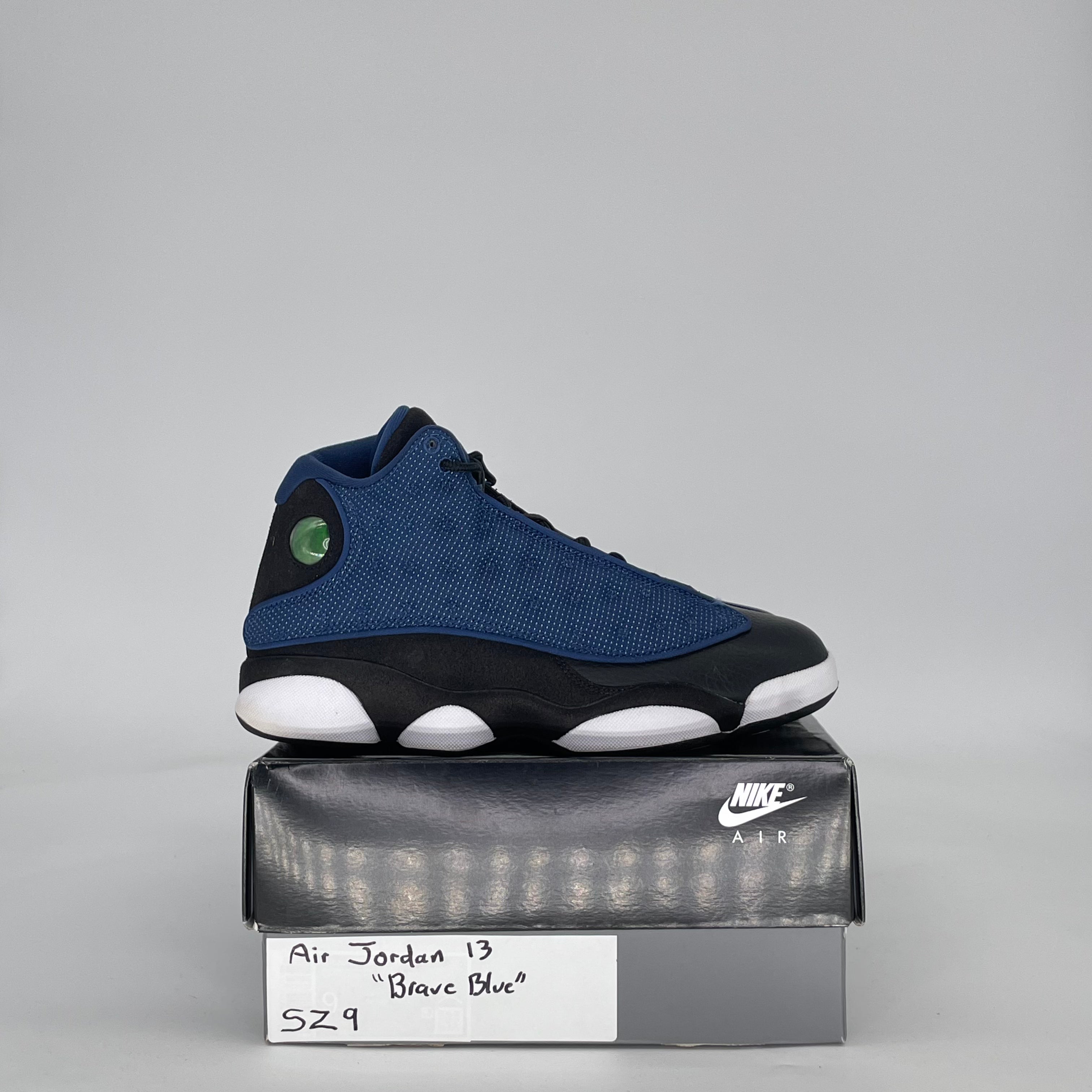 AIR JORDAN 13 BRAVE BLUE DJ5982-400 SIZE 9/10.5W