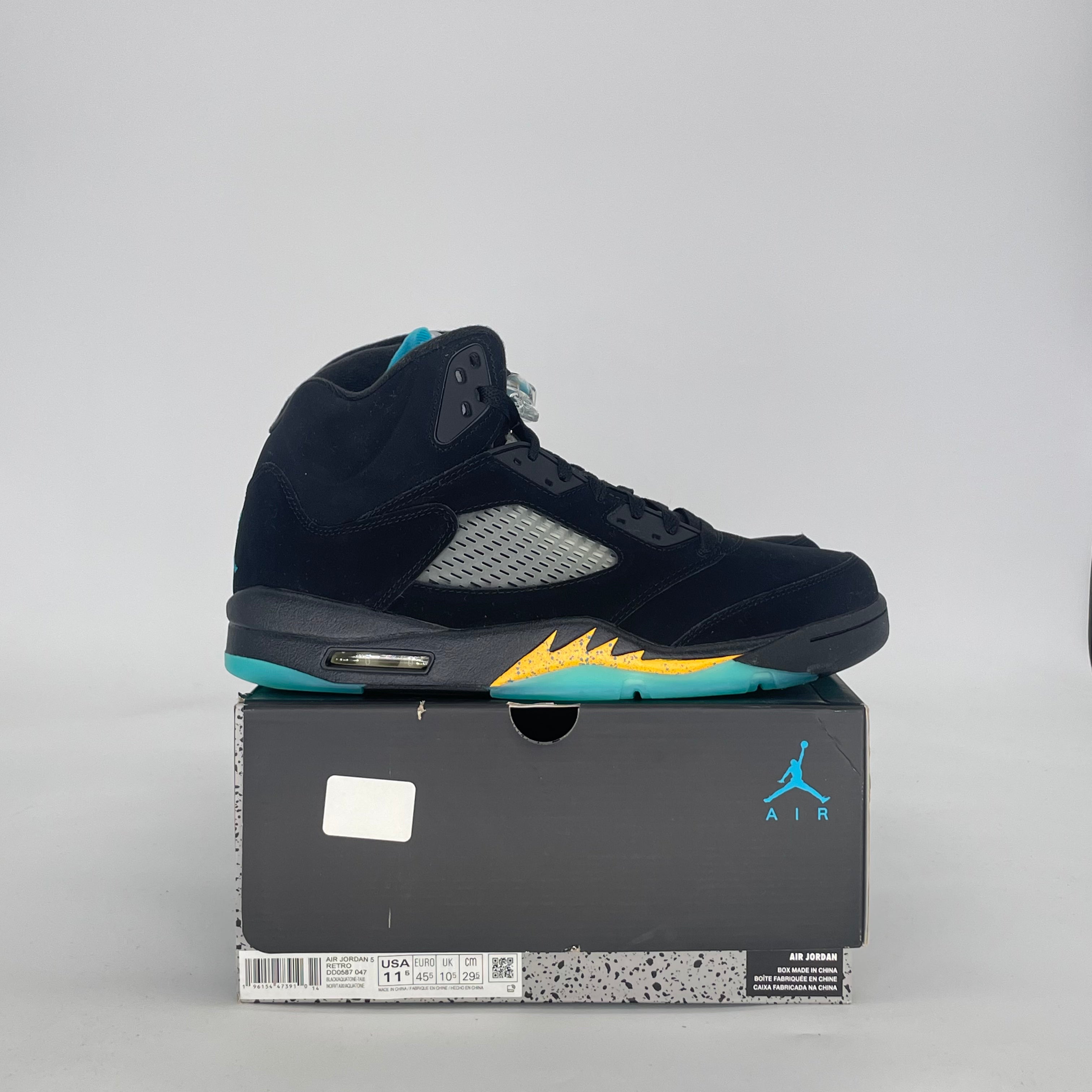 AIR JORDAN 5 AQUA DD0587-047 SIZE 11.5/13W