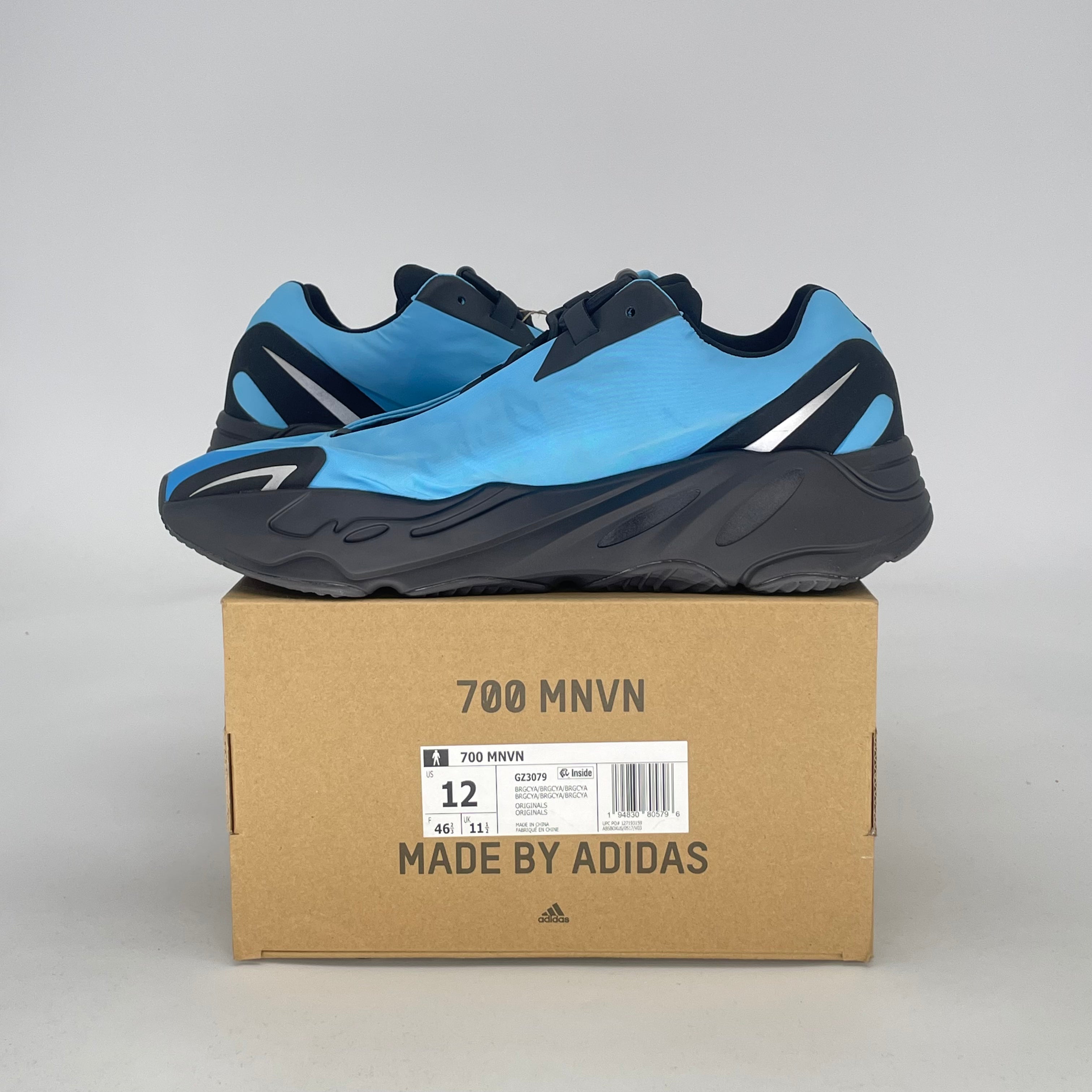 ADIDAS YEEZY BOOST 700 BRIGHT CYAN GZ3079 SIZE 12/13.5W